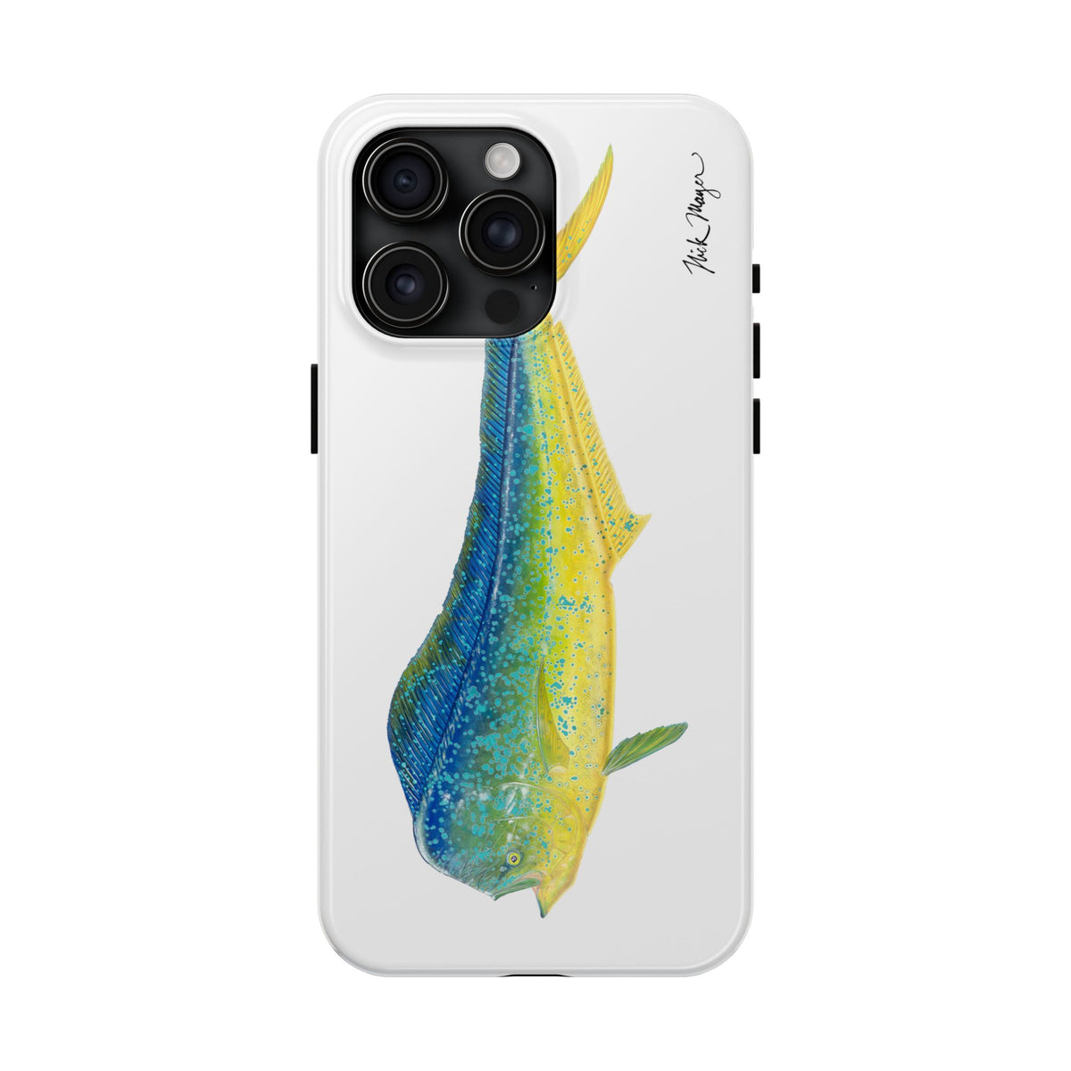 Bull Mahi White Phone Case (iPhone) Printify