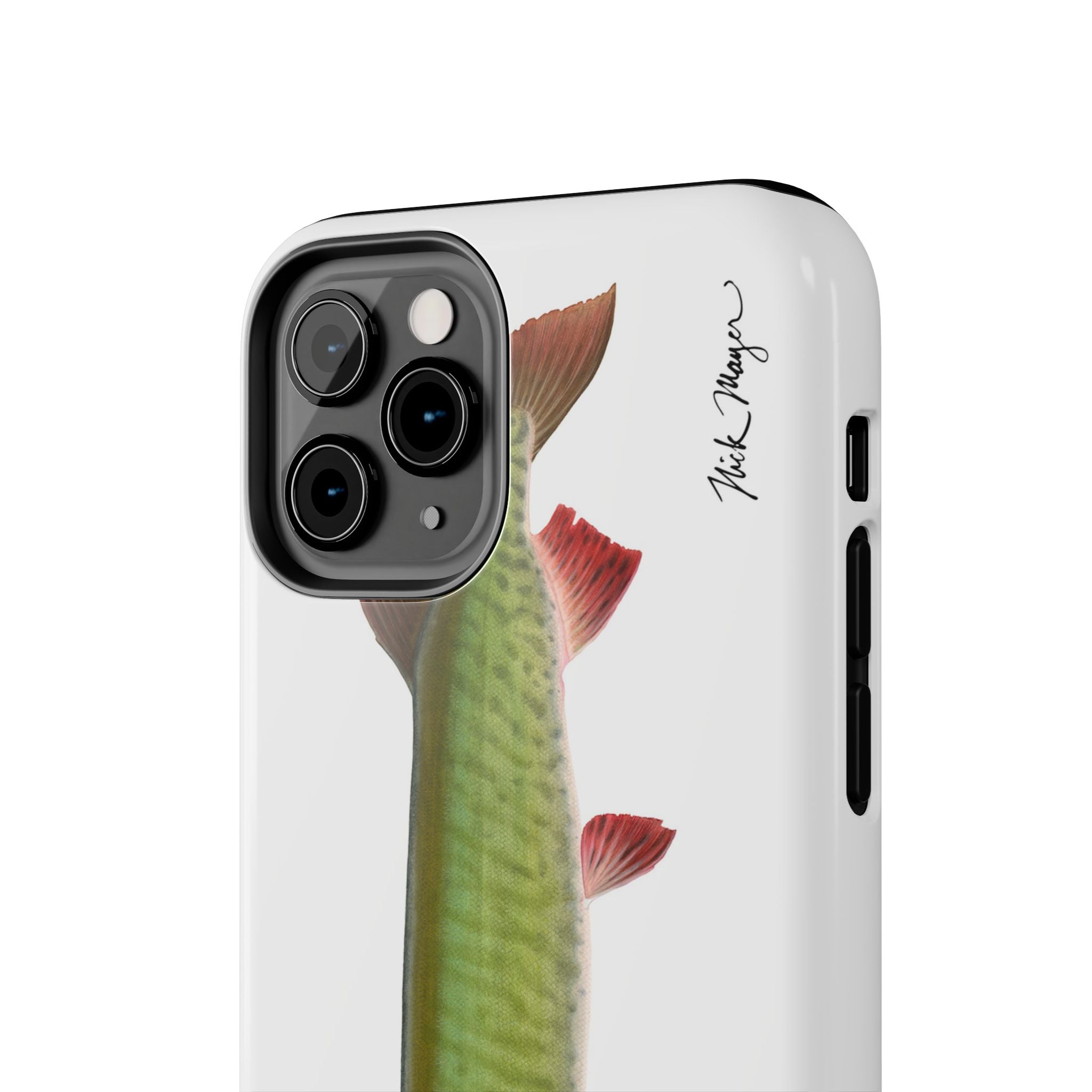 Trophy Muskie White Phone Case (iPhone)