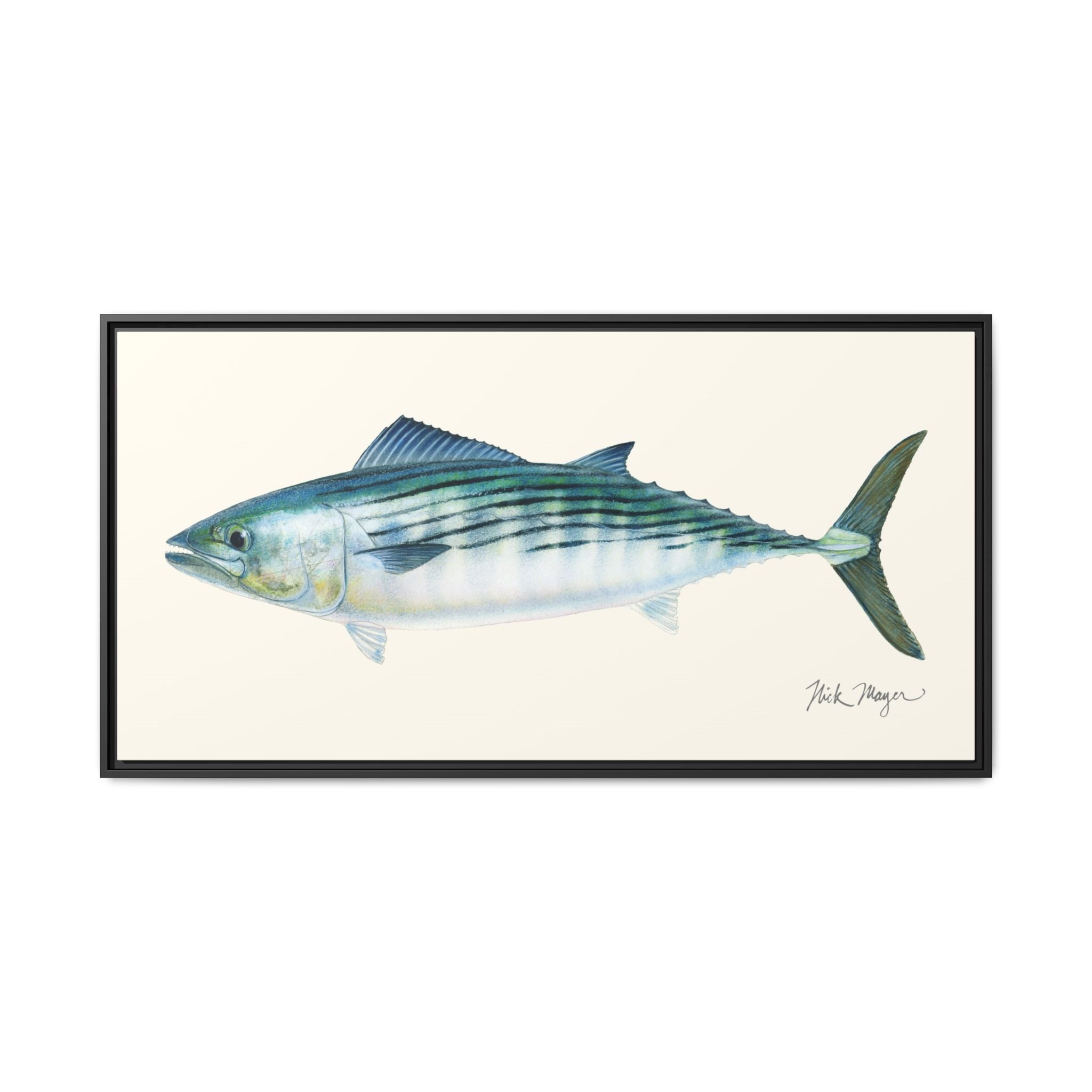 Bonito Framed Canvas Print Printify