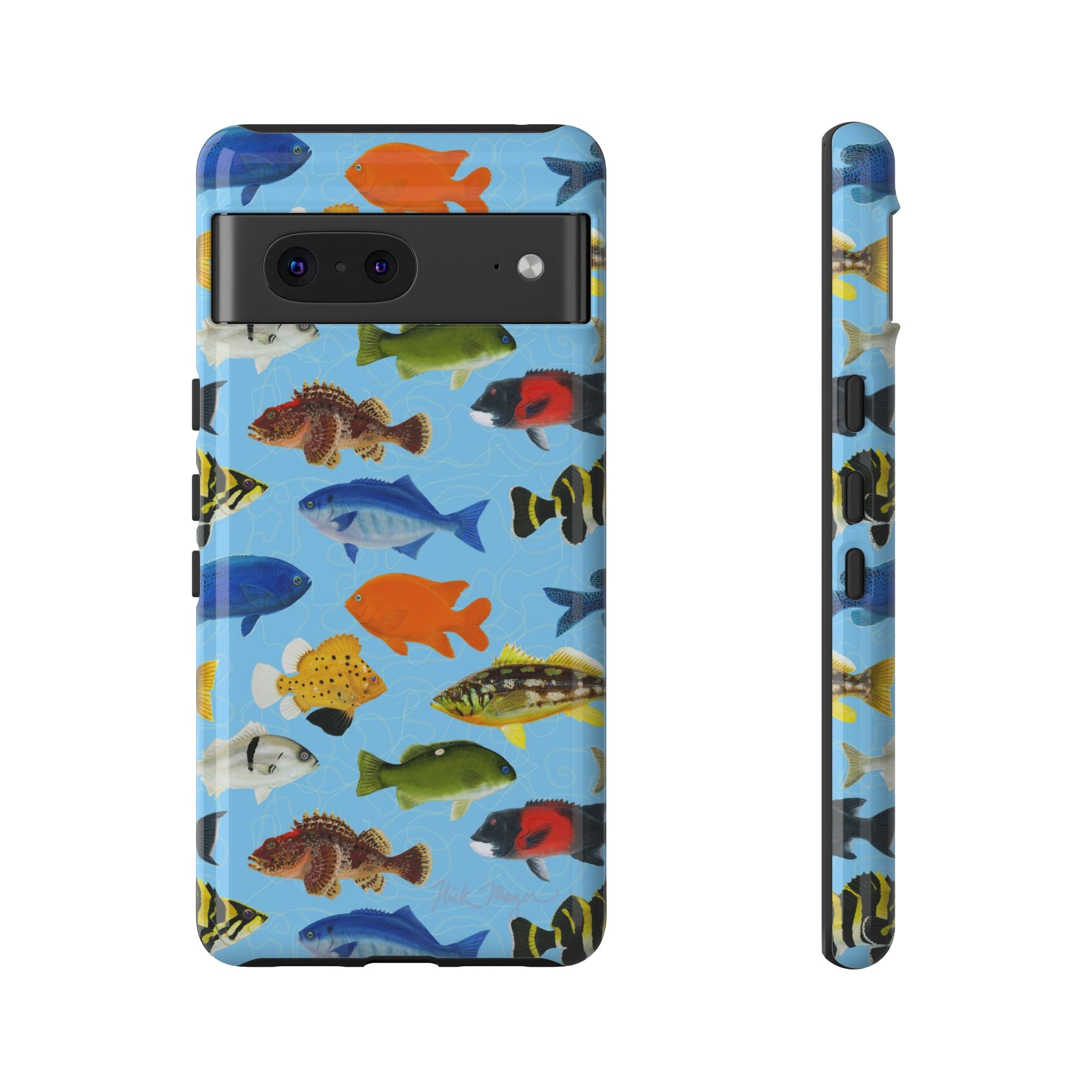 NEW California Fish Blue Phone Case (Samsung)