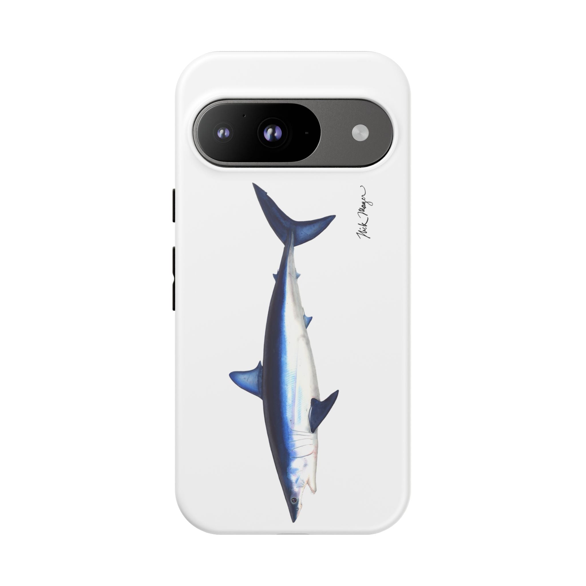 Mako Shark White Phone Case (Samsung)