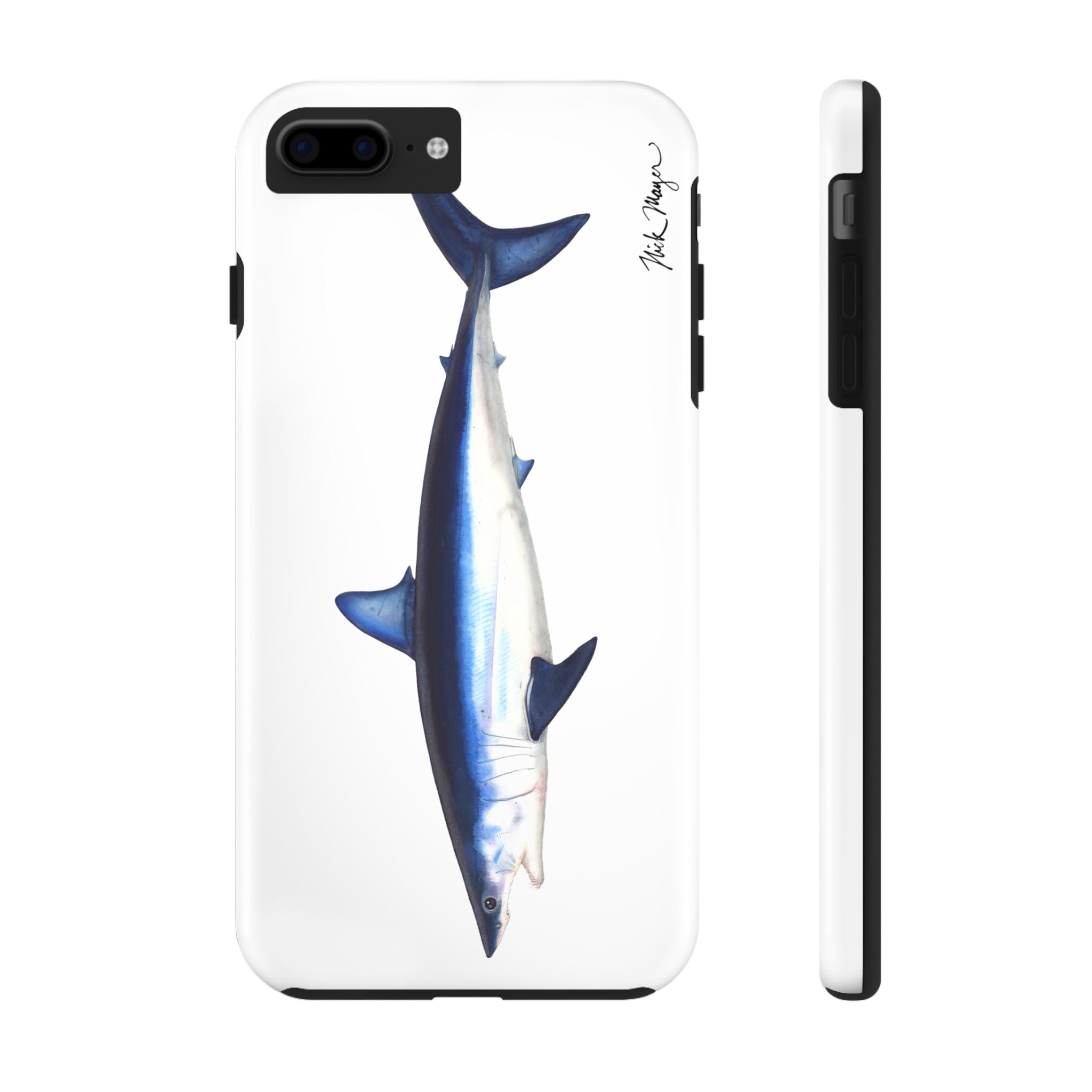Mako Shark White Phone Case (iPhone)
