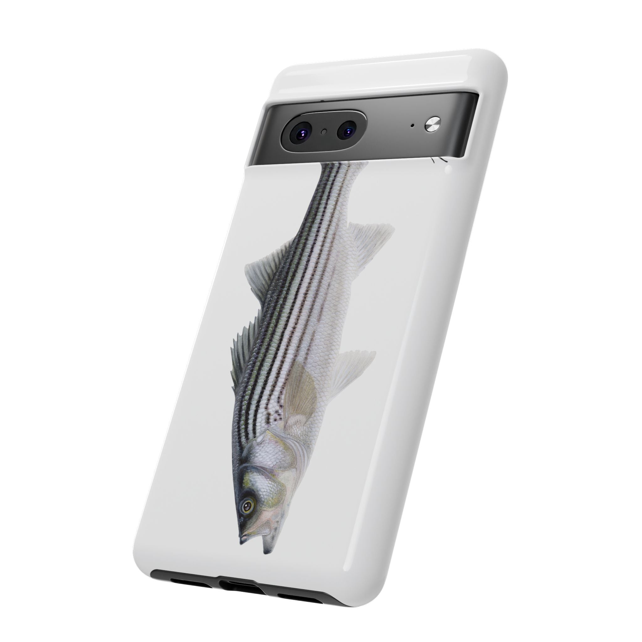 Schoolie Striper White Phone Case (Samsung) Printify