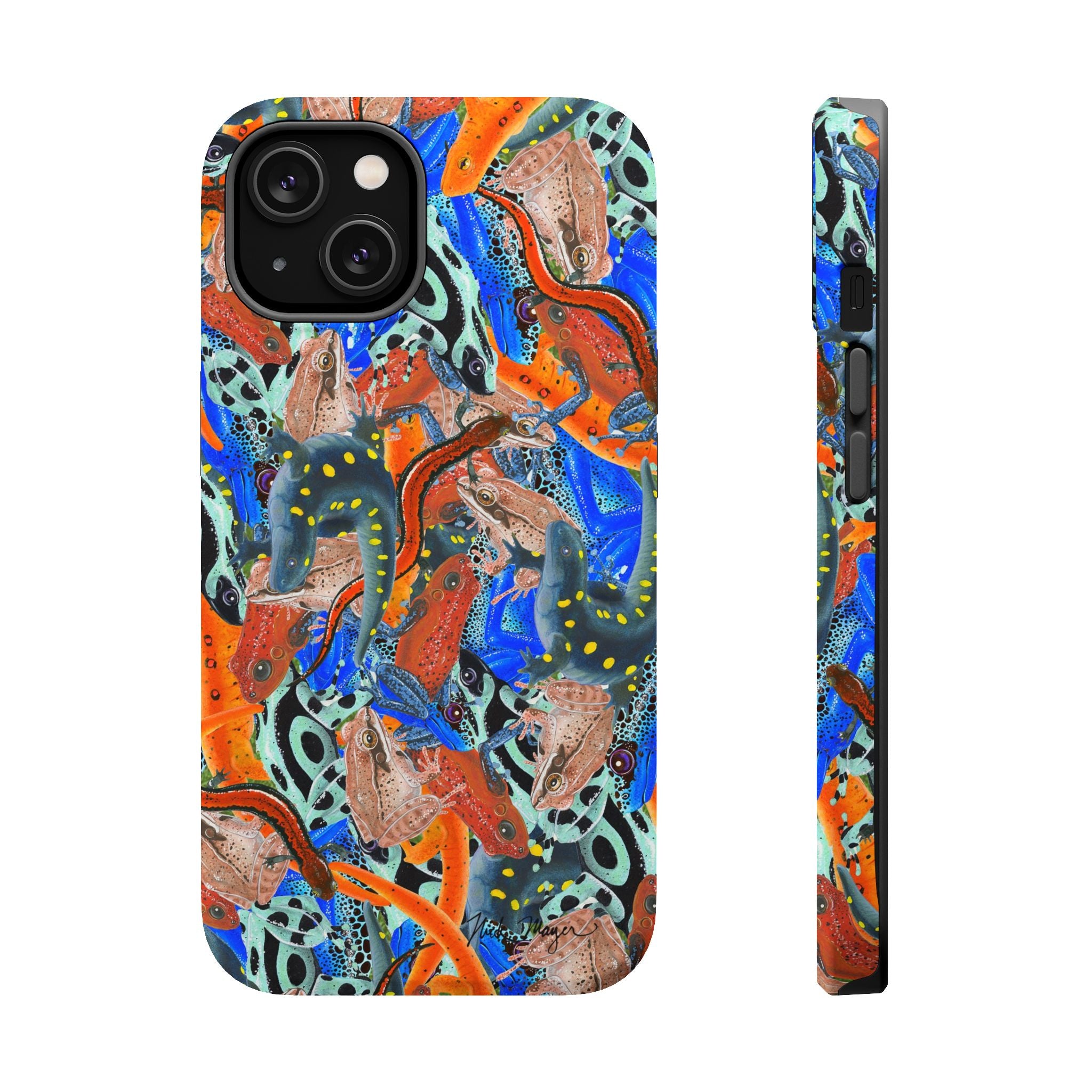 NEW Frogs and Salamanders MagSafe iPhone Case