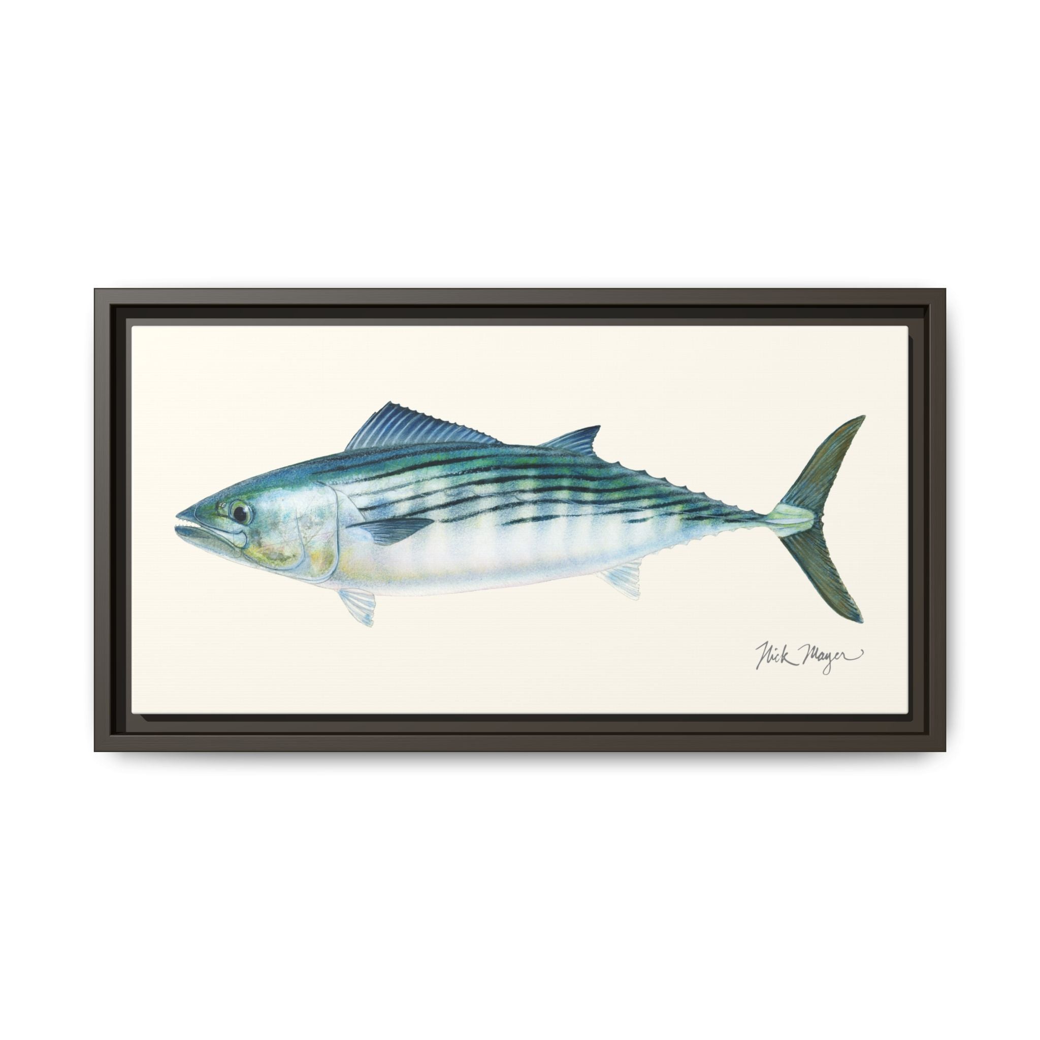 Bonito Framed Canvas Print Printify