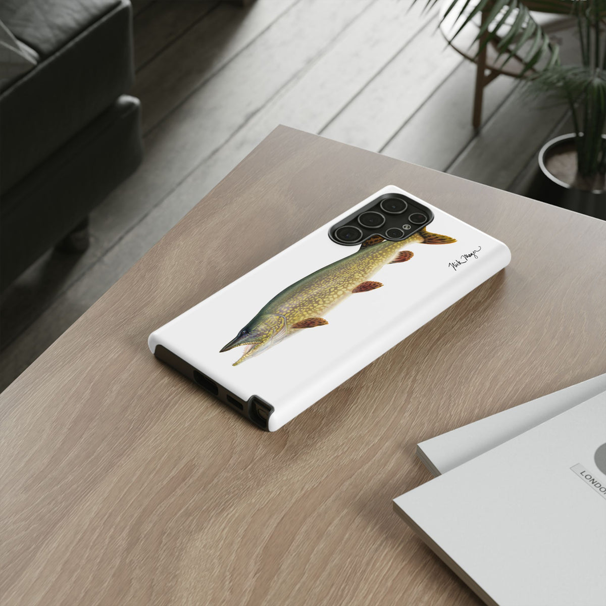 Copy of Northern Pike Phone Case (Samsung) Printify