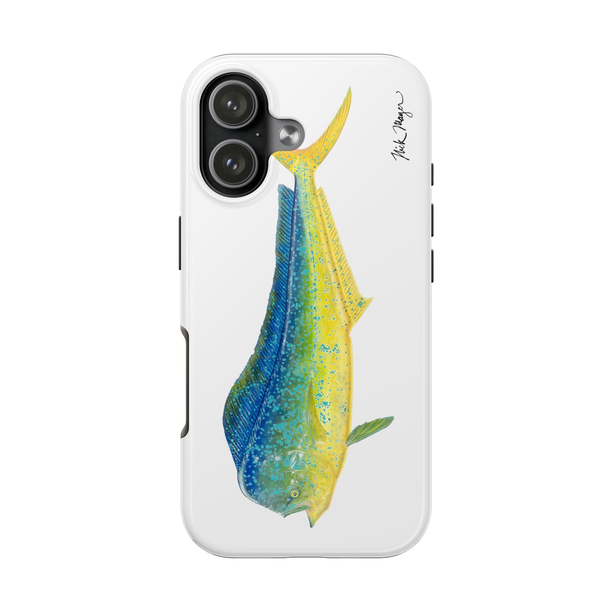 Bull Mahi White Phone Case (iPhone)