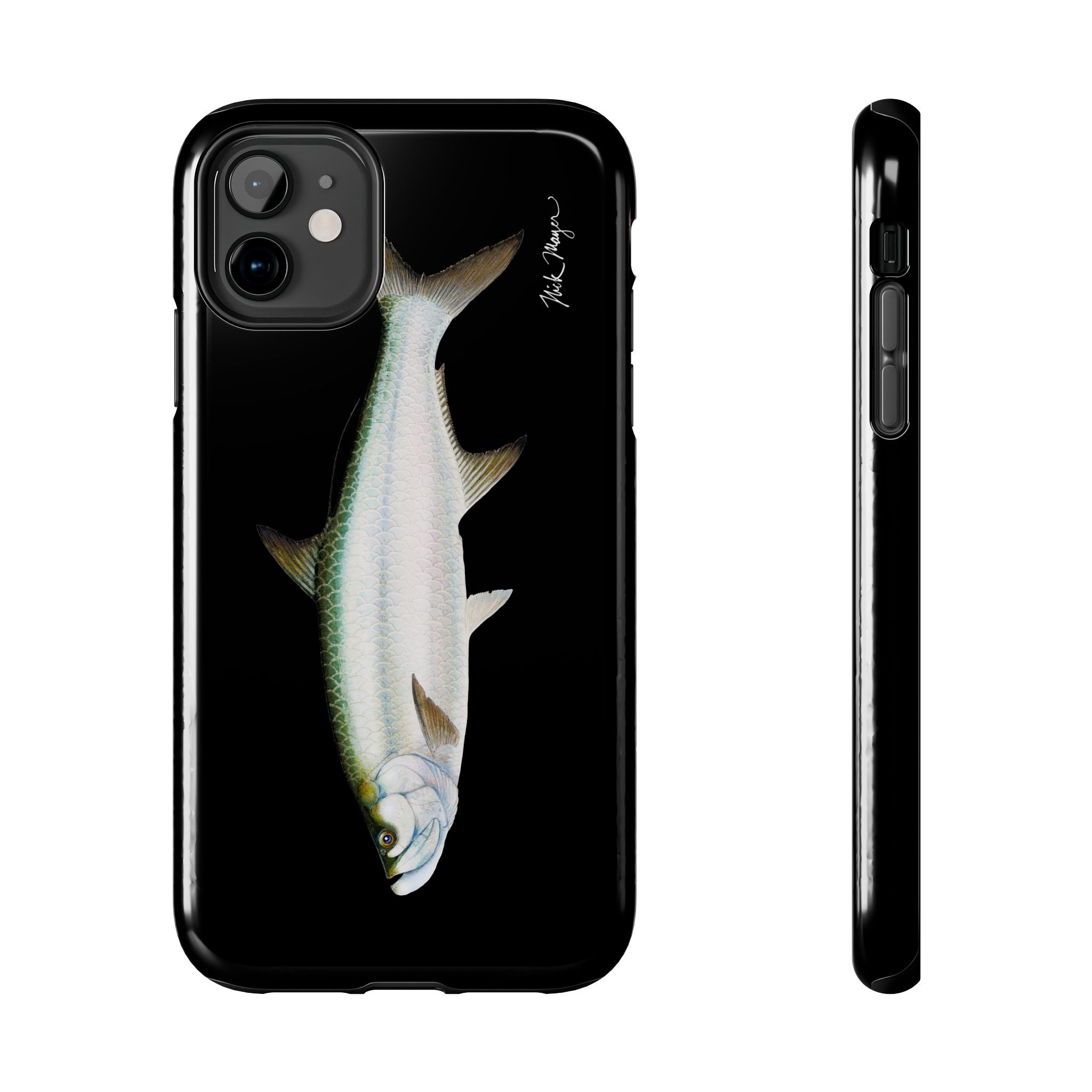 Tarpon Black Phone Case (iPhone)