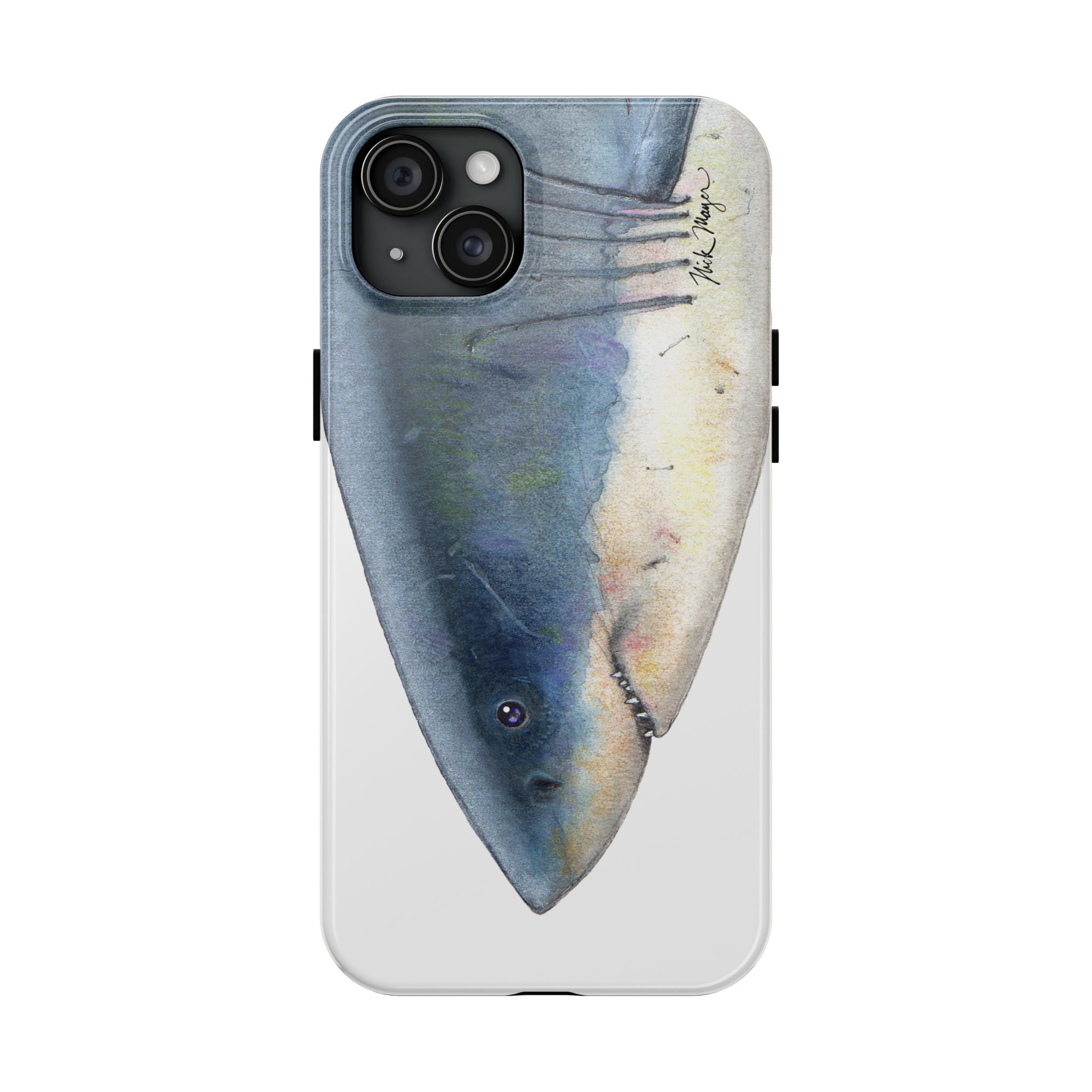 Great White Shark Face Phone Case (iPhone)