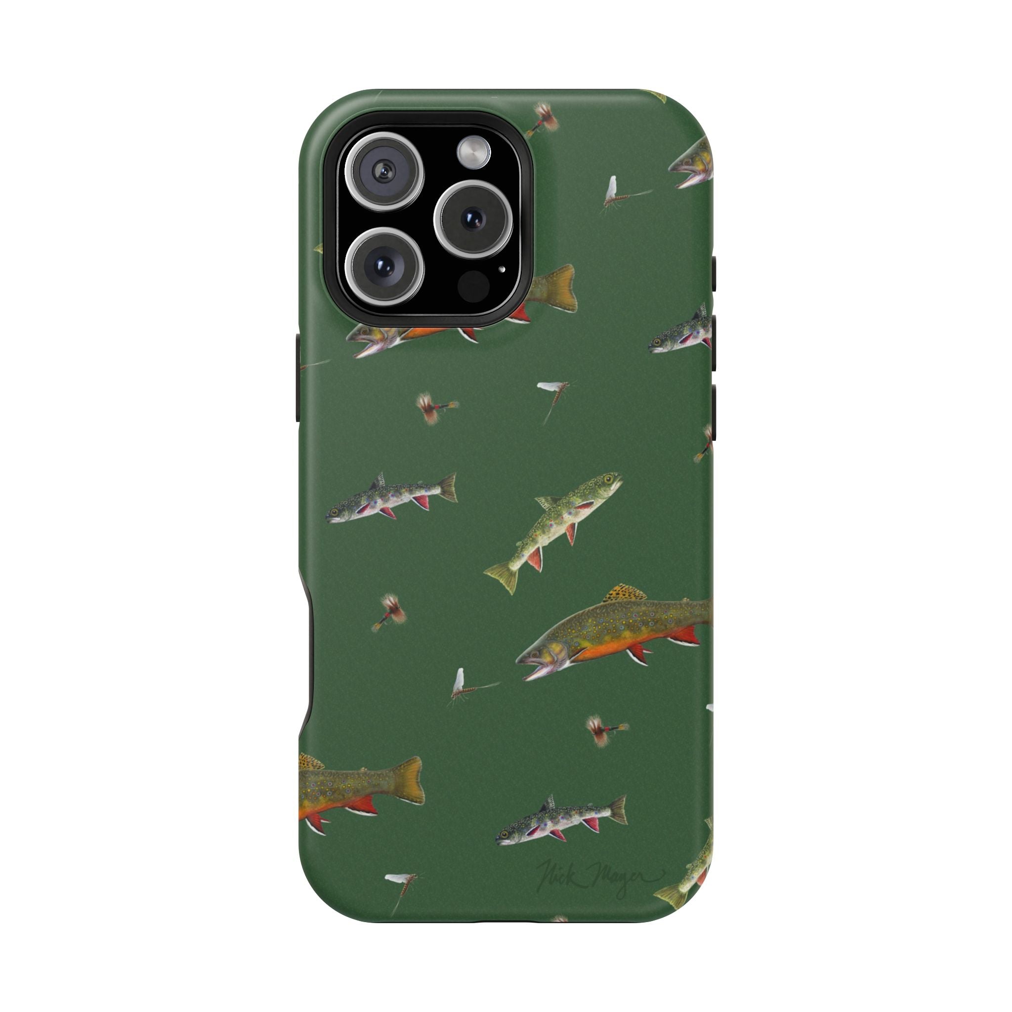 Trout and Flies MagSafe iPhone Case