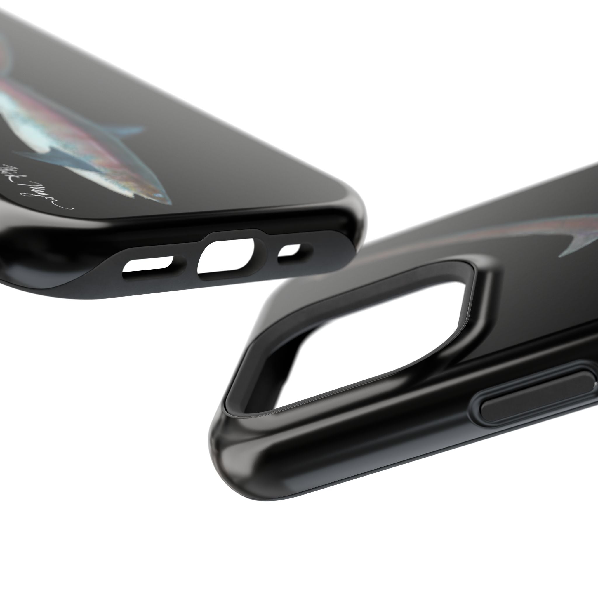Thresher Shark MagSafe Black iPhone Case