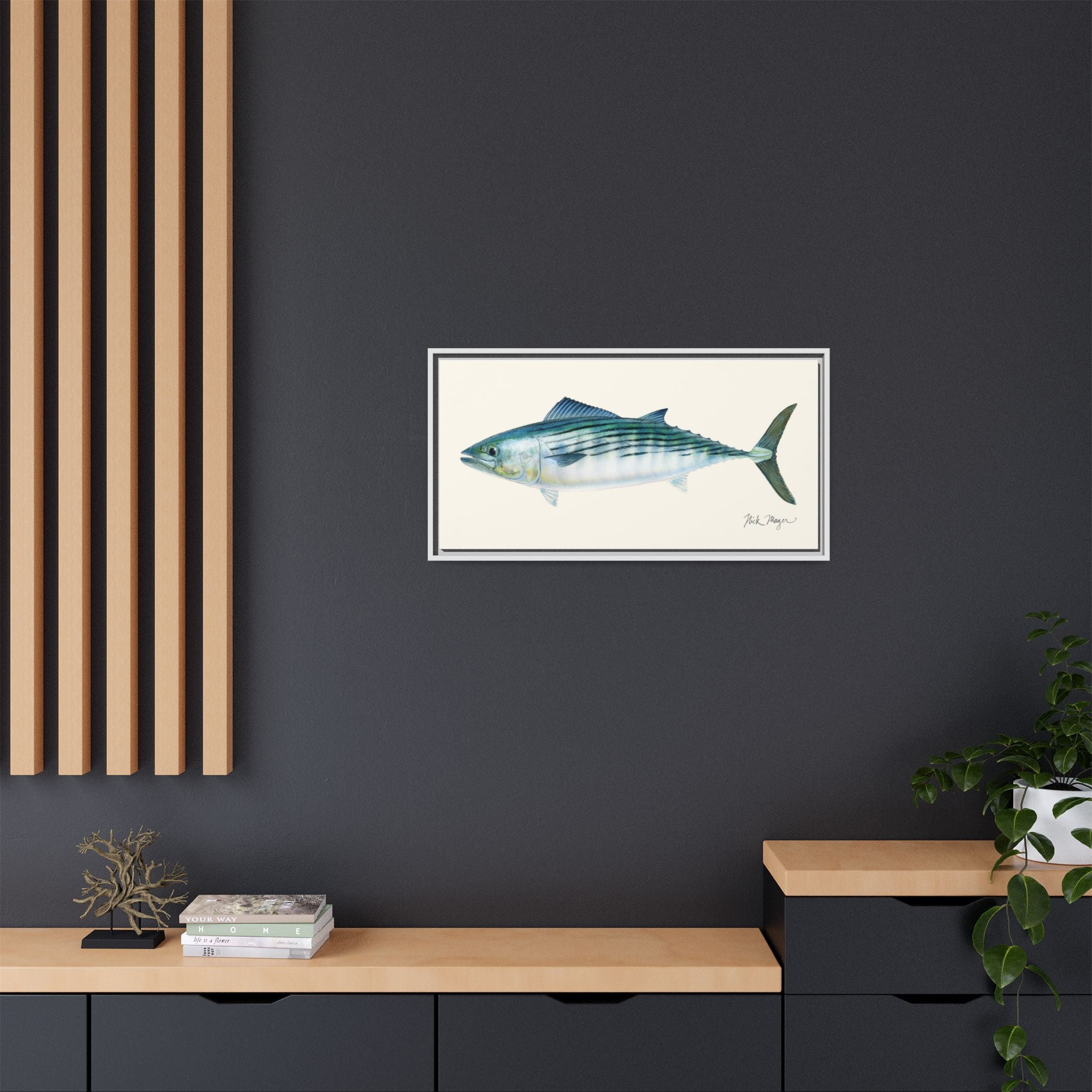 Bonito Framed Canvas Print Printify