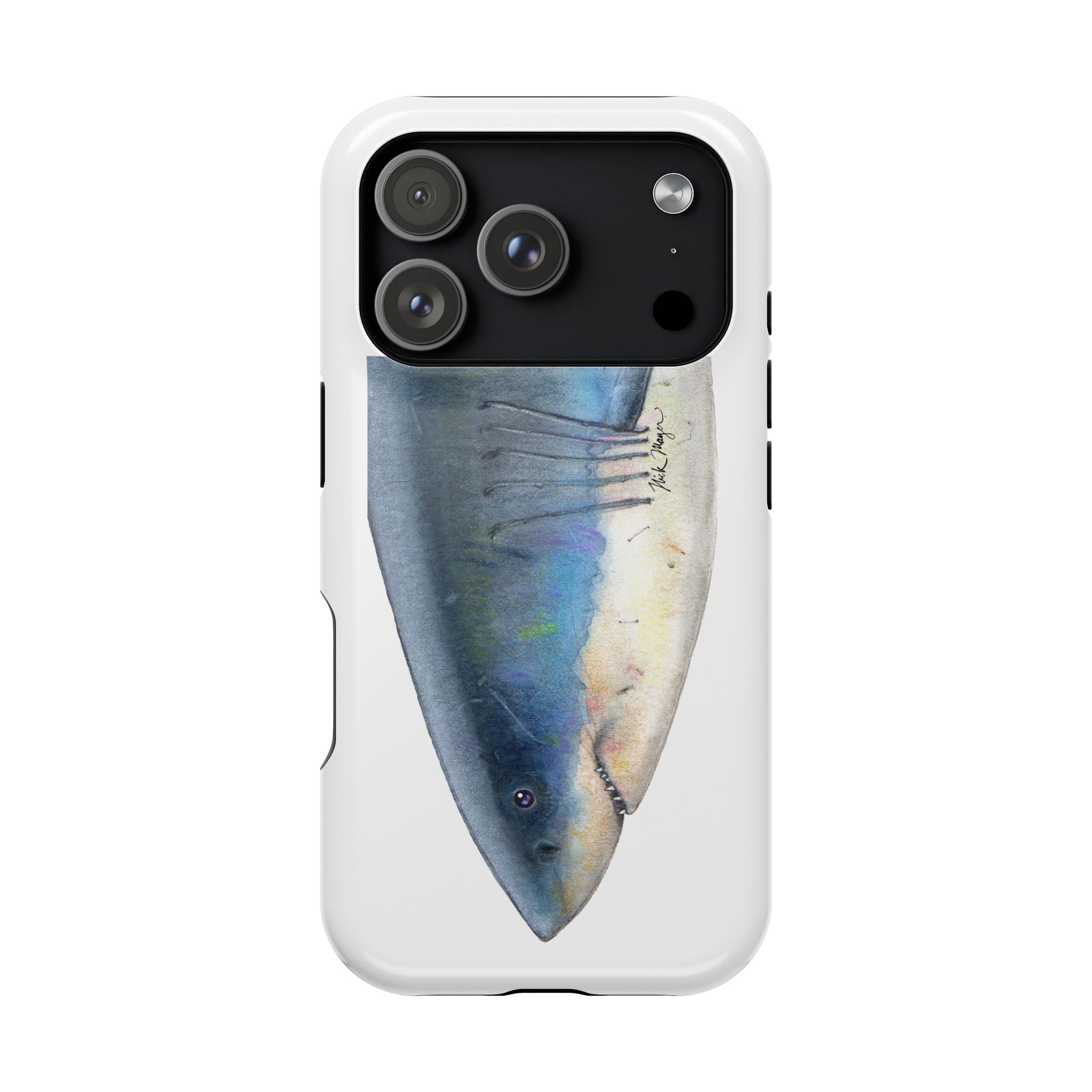 Great White Shark Face MagSafe iPhone Case