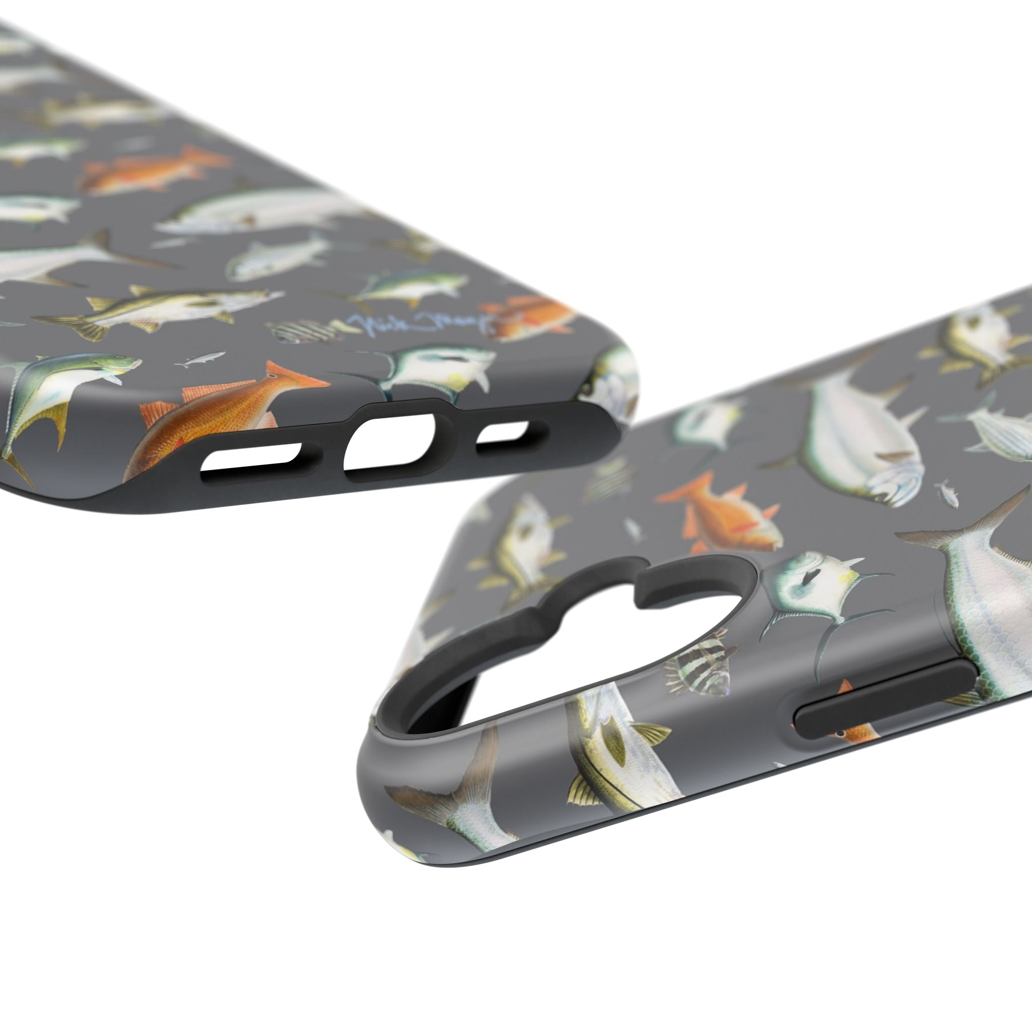 NEW Southern Fish Grey MagSafe iPhone Case