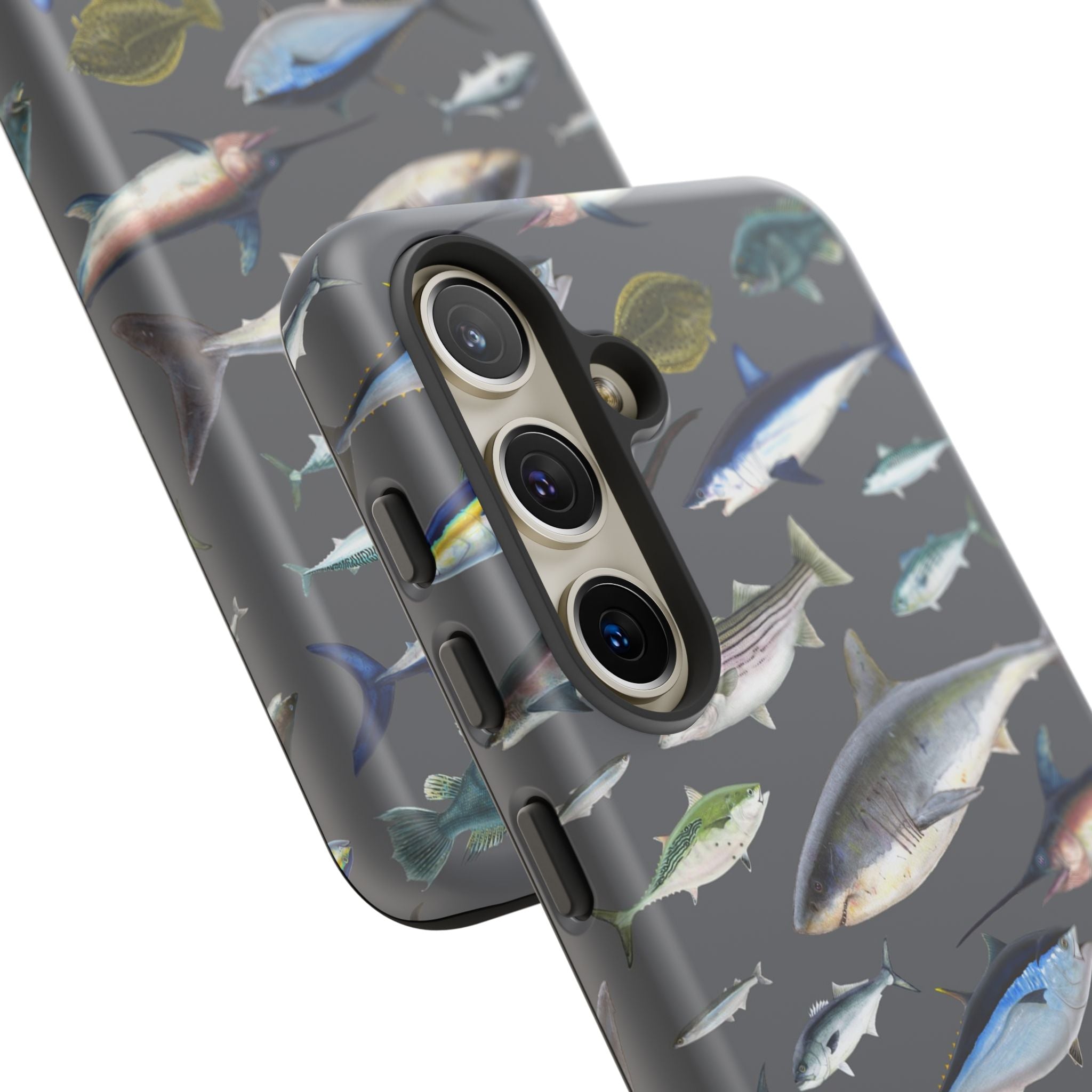 New England Offshore Fish Grey Phone Case, NEW!  (Samsung)