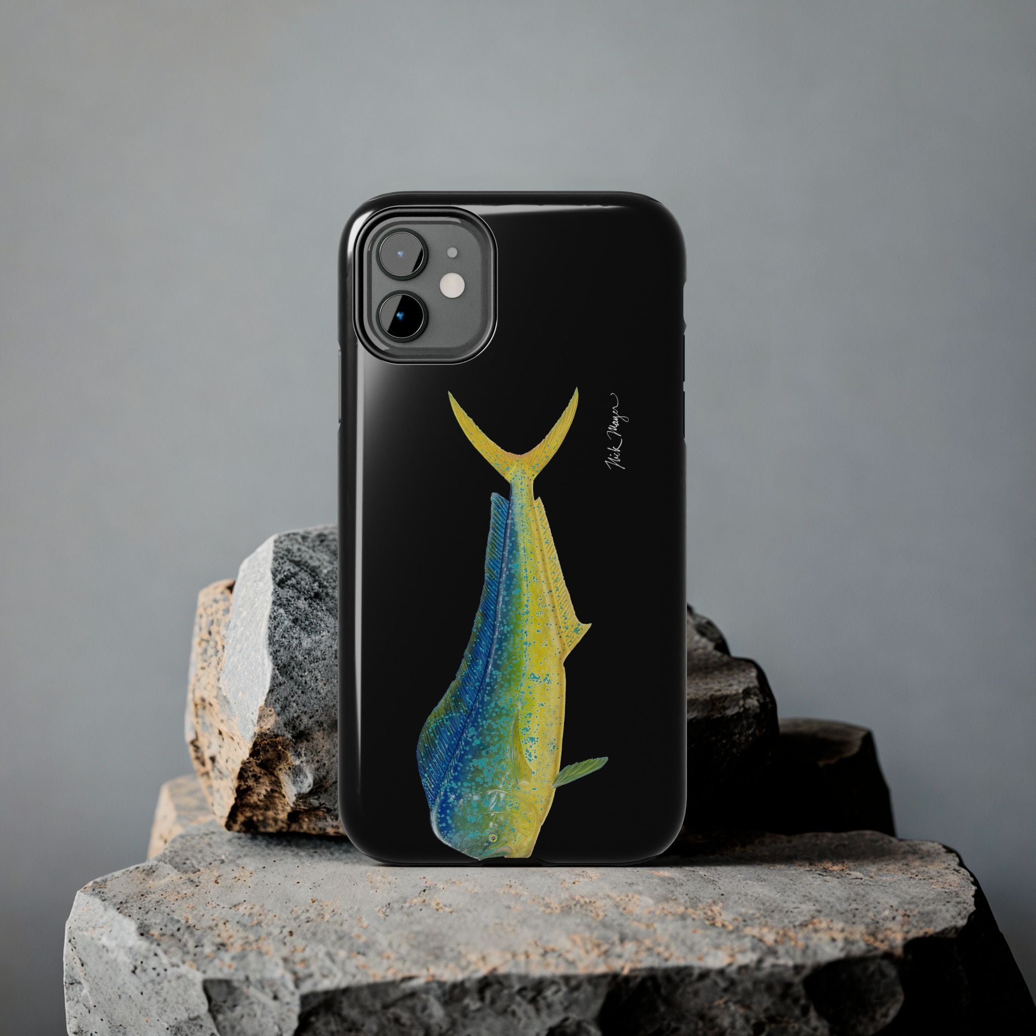 Bull Mahi Black Phone Case (iPhone)