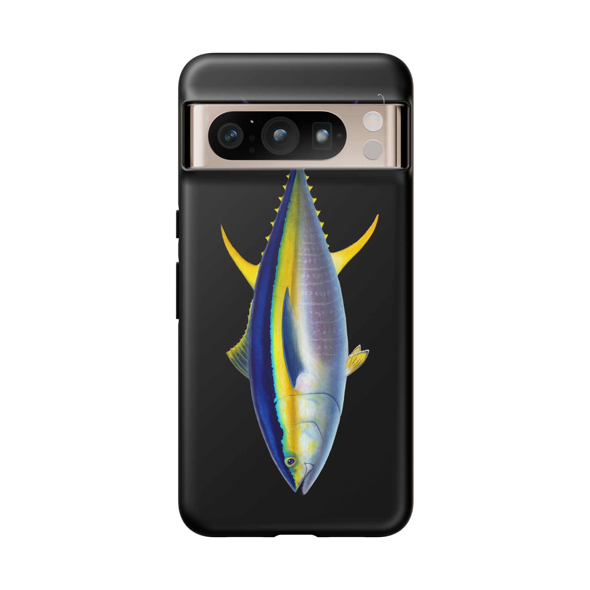 Yellowfin Tuna Black Phone Case (Samsung) Printify