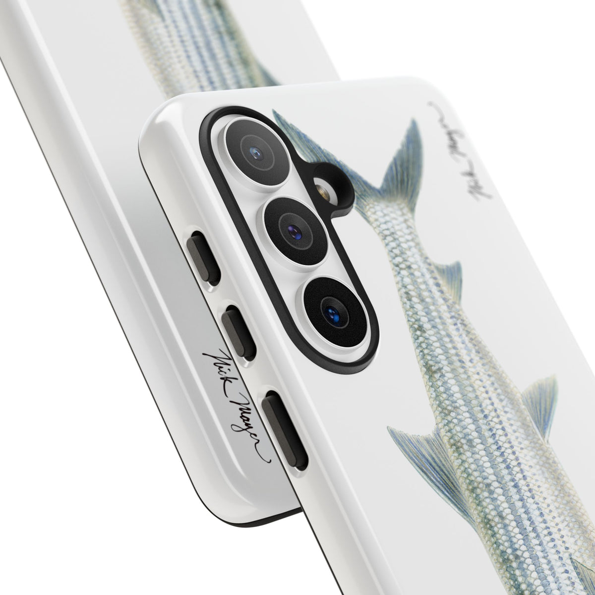 Bonefish White Phone Case (Samsung) Printify