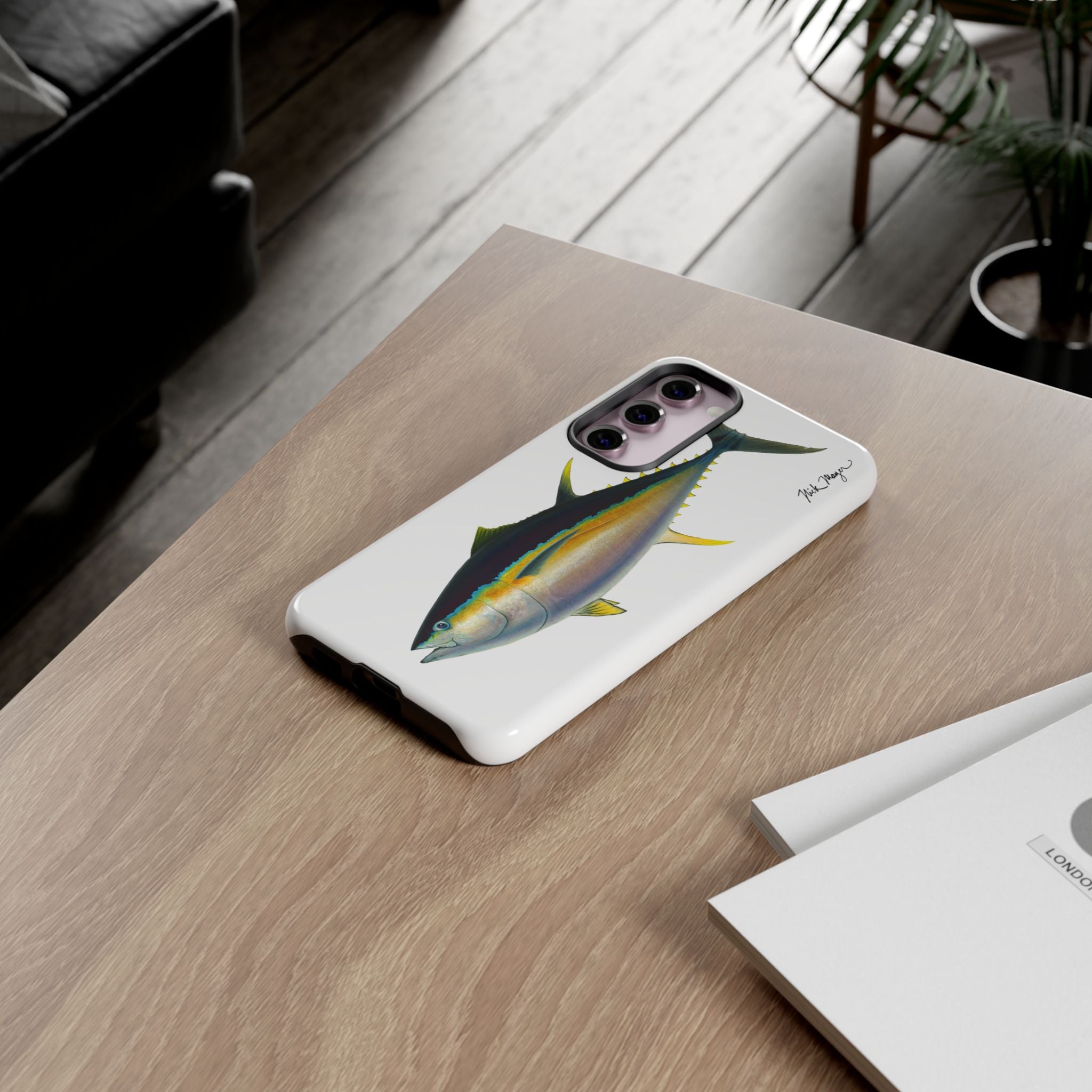 Bigeye Tuna Phone Case (Samsung) Printify