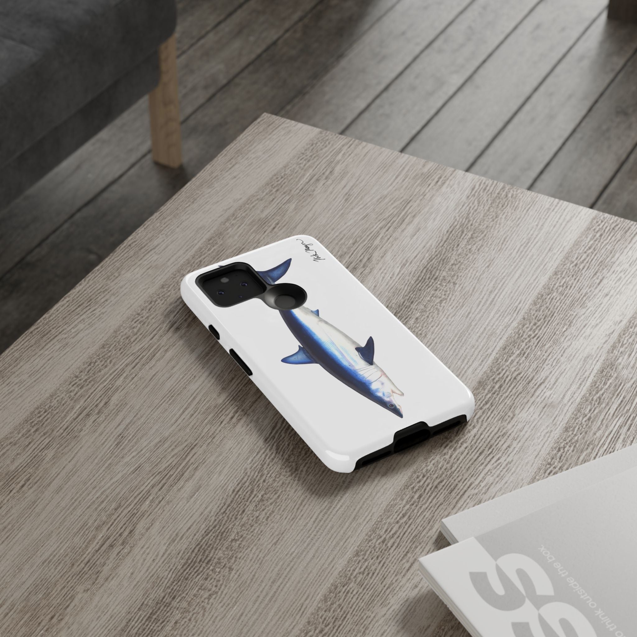 Mako Shark White Phone Case (Samsung)