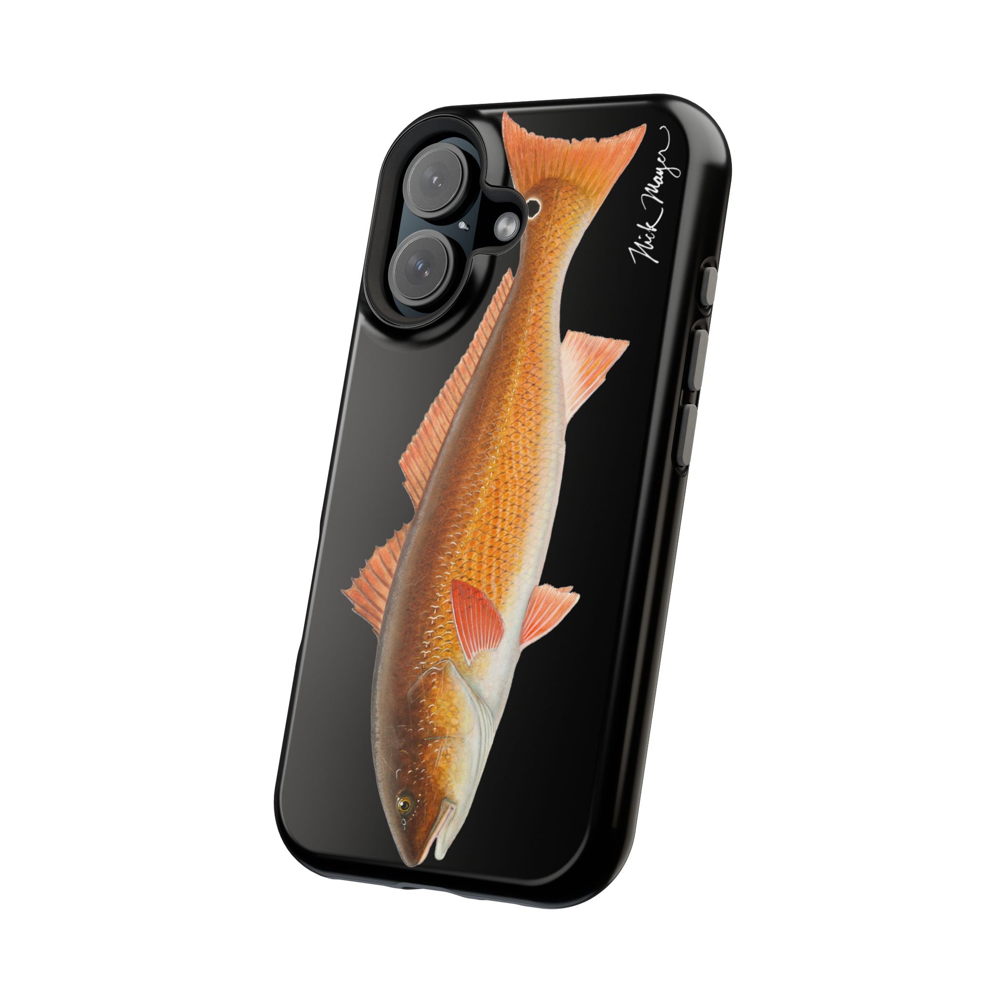 Redfish MagSafe Black iPhone Case