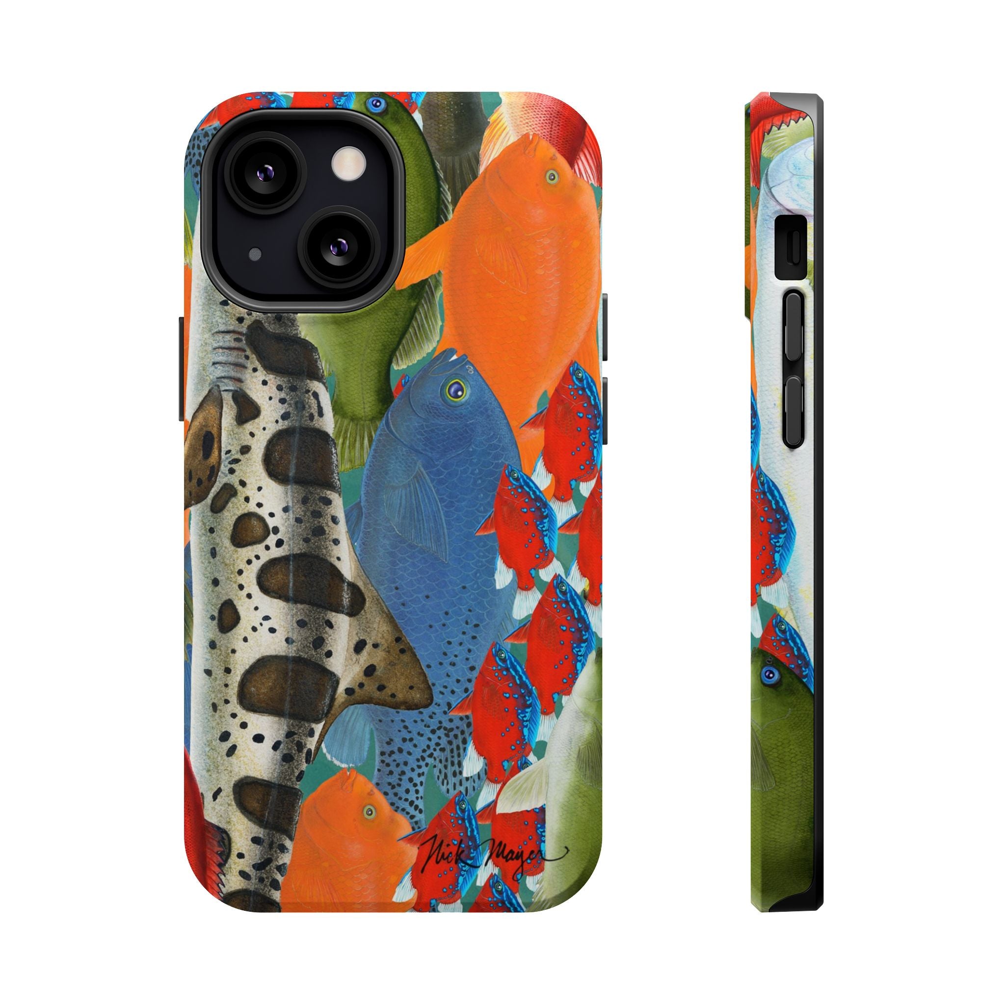California Dive Fish MagSafe iPhone Case