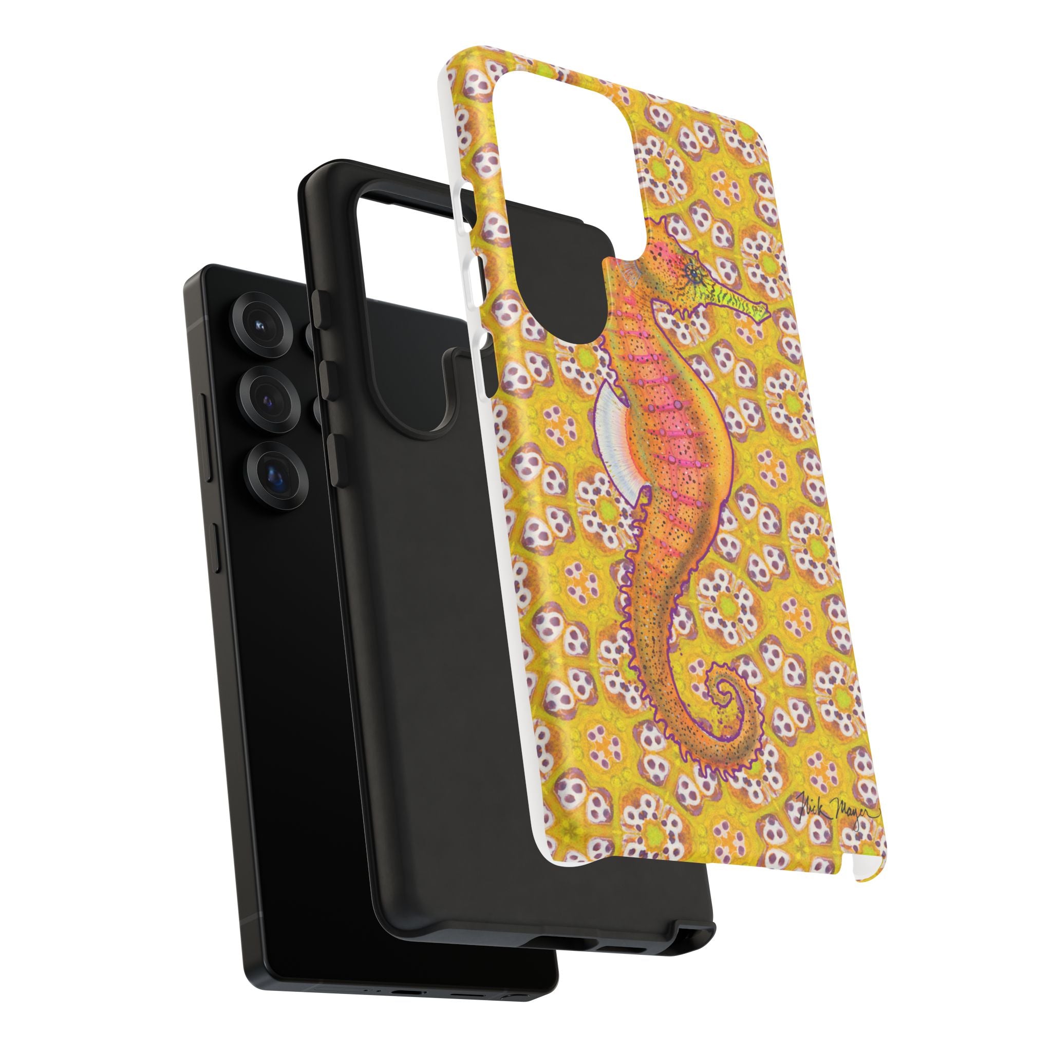 Psychedelic Seahorse Phone Case (Samsung) Printify