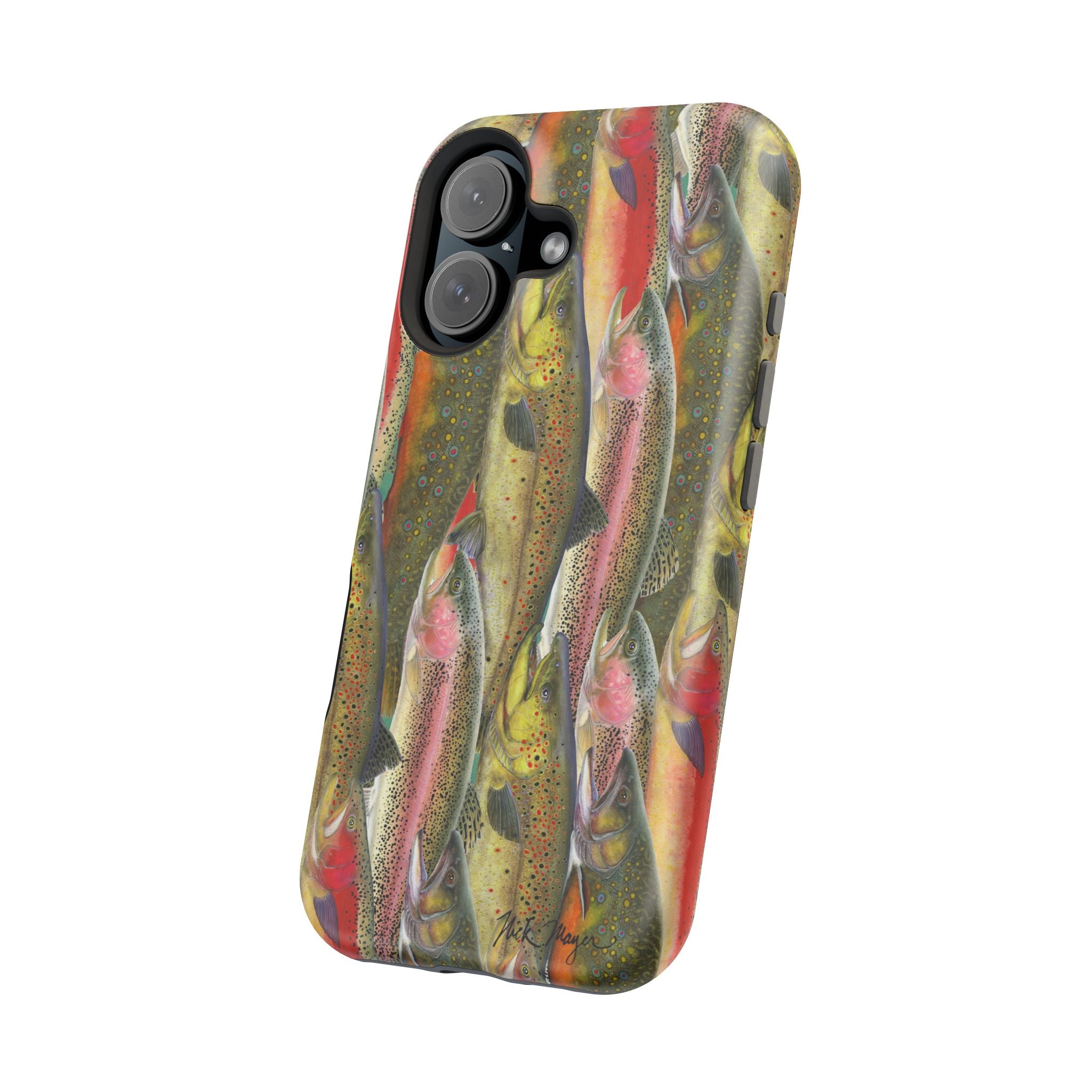 Trout Angler MagSafe iPhone Case