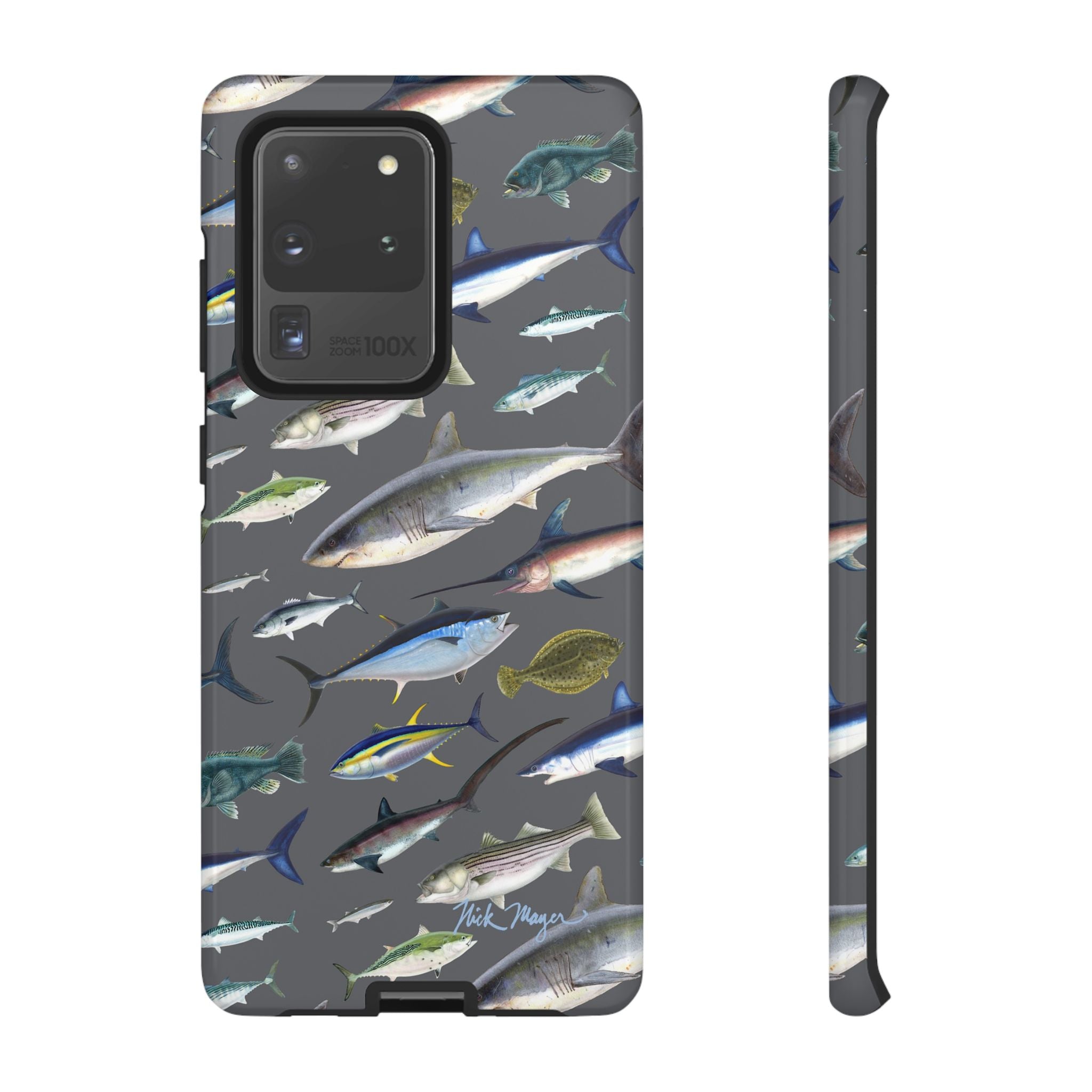 New England Offshore Fish Grey Phone Case, NEW!  (Samsung)