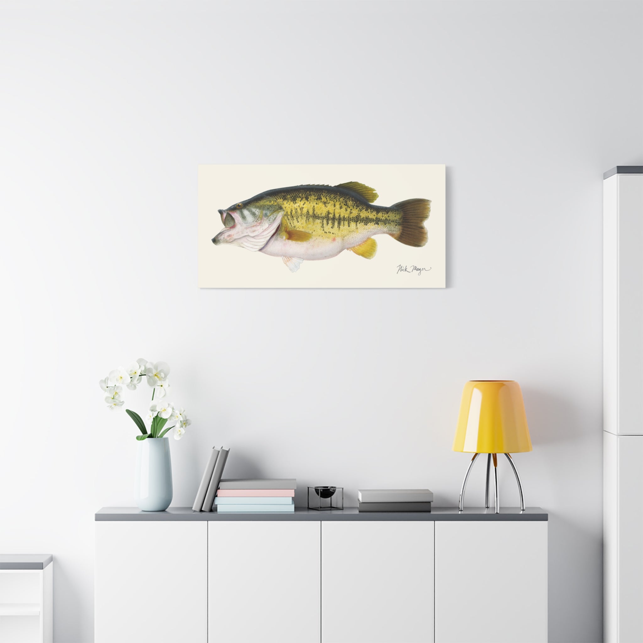 Largemouth Bass II Canvas Print