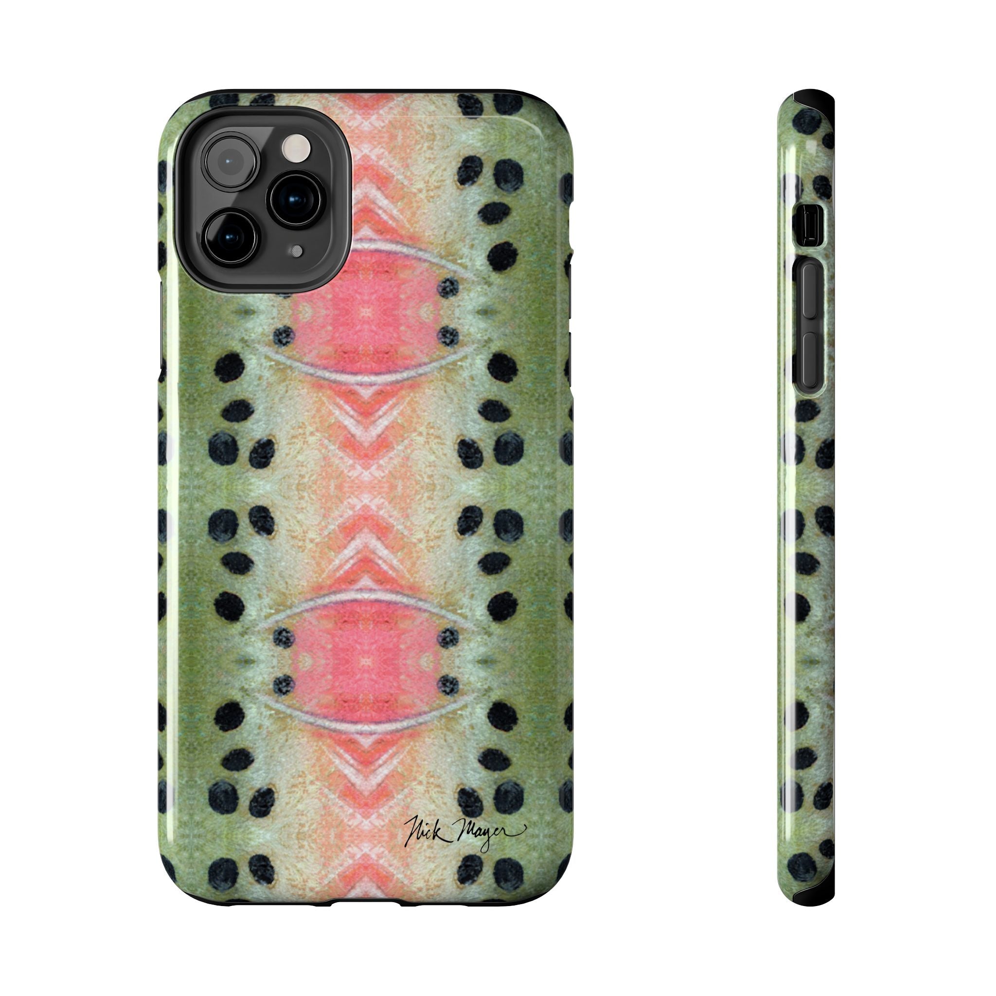 Rainbow Trout Pattern Phone Case (iPhone)