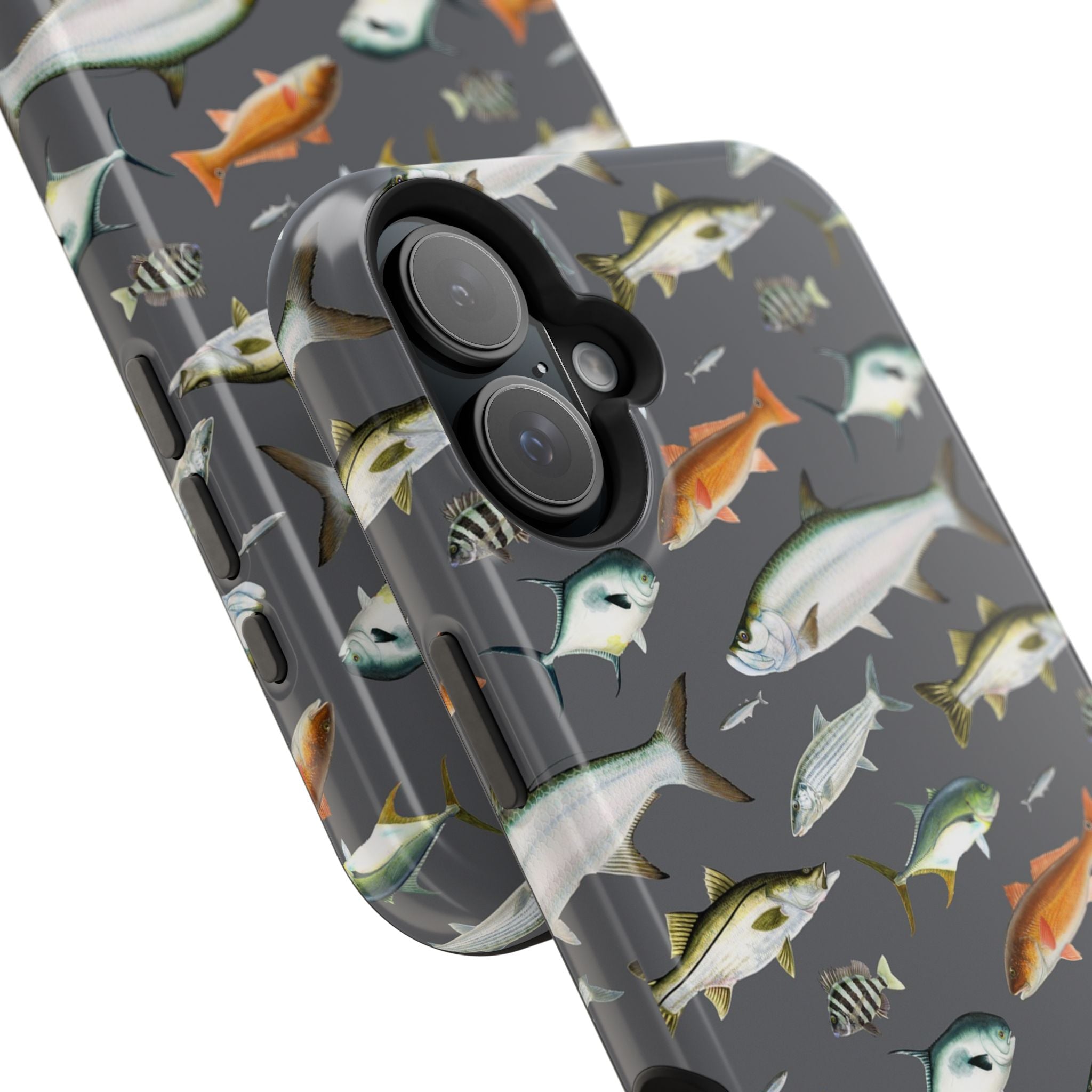 Southern Fish Grey MagSafe iPhone Case
