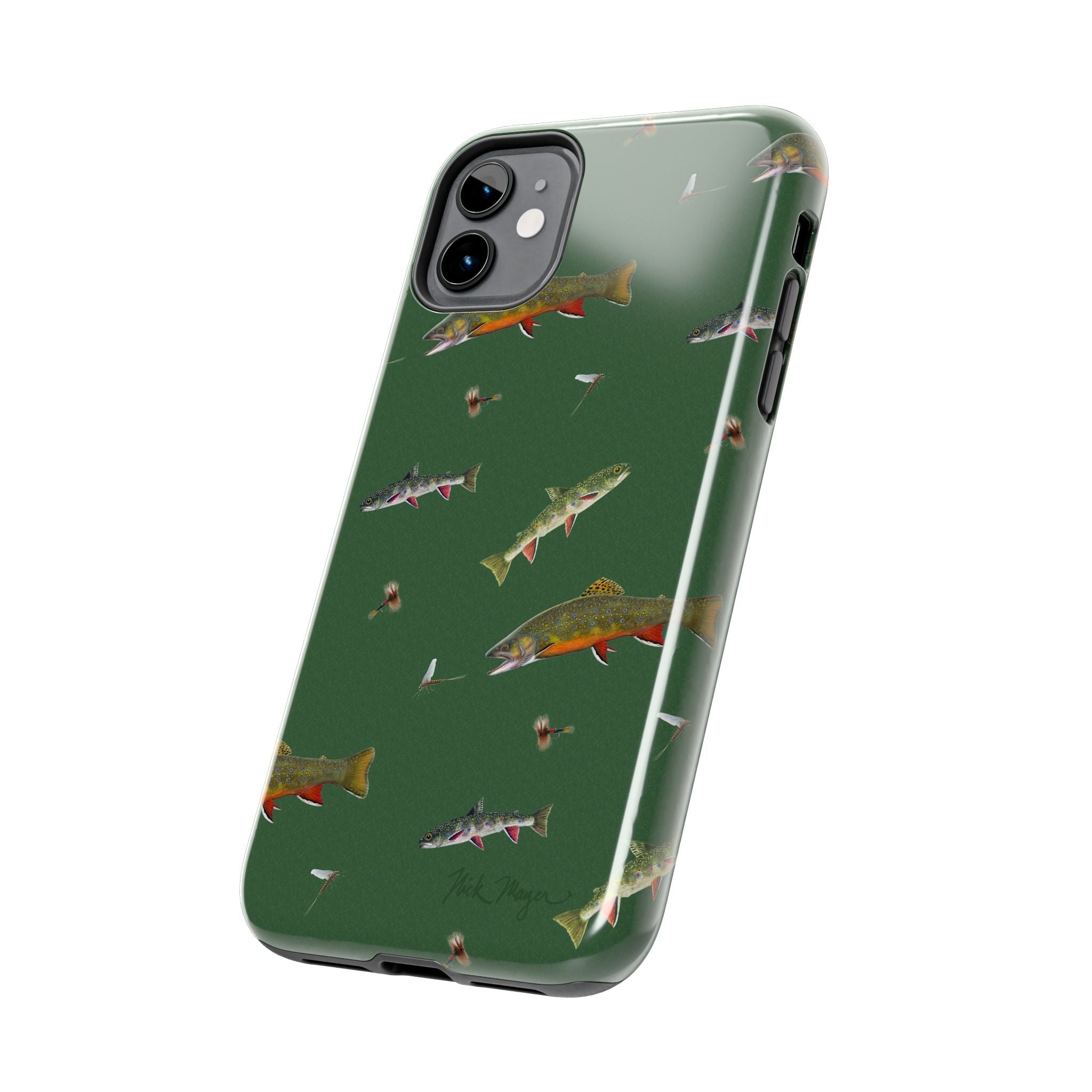 Trout and Flies Phone Case (iPhone)