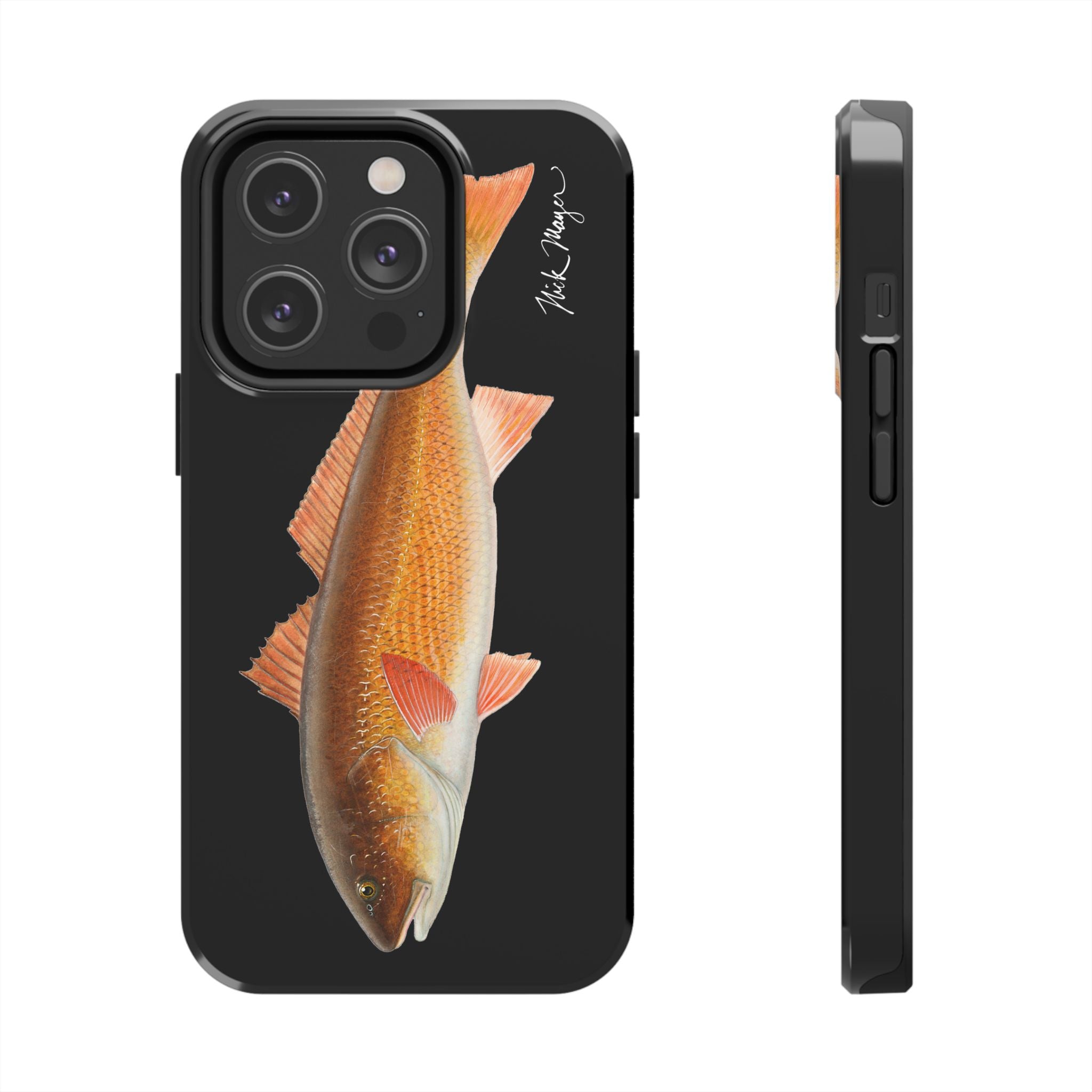 Redfish Black Phone Case (iPhone)