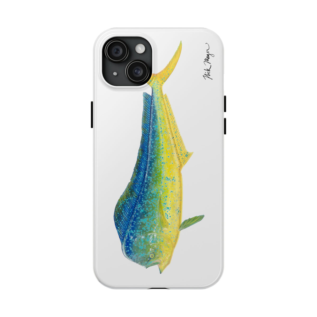 Bull Mahi White Phone Case (iPhone) Printify
