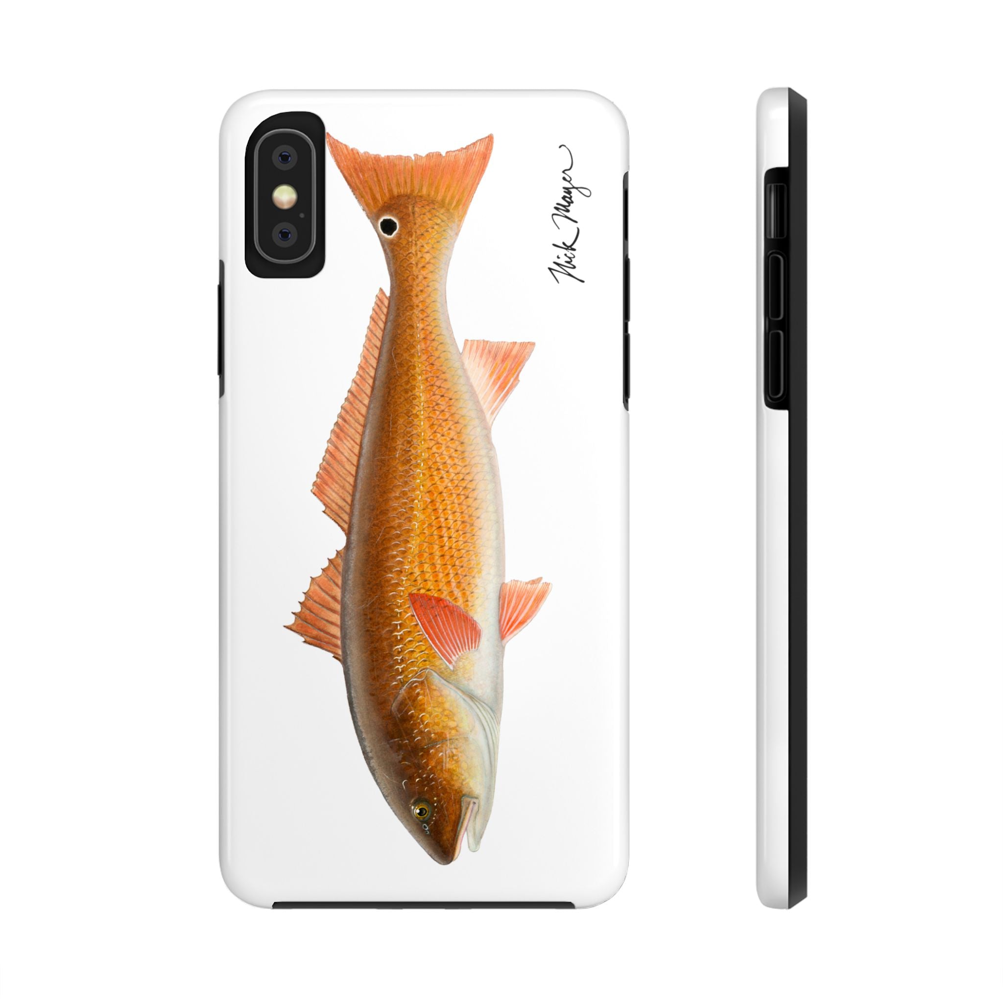 Redfish White Phone Case (iPhone)