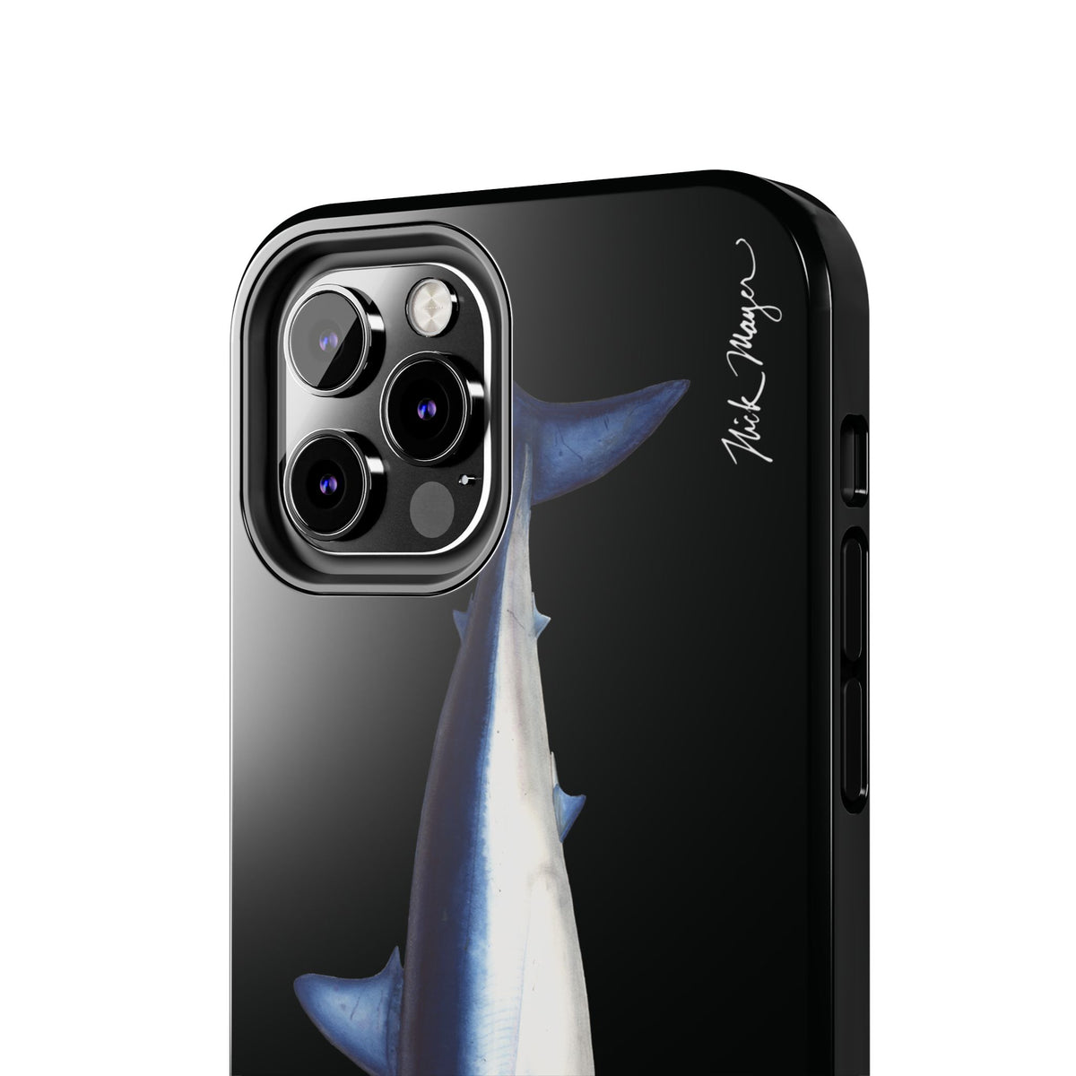 Mako Shark Black iPhone Case Printify