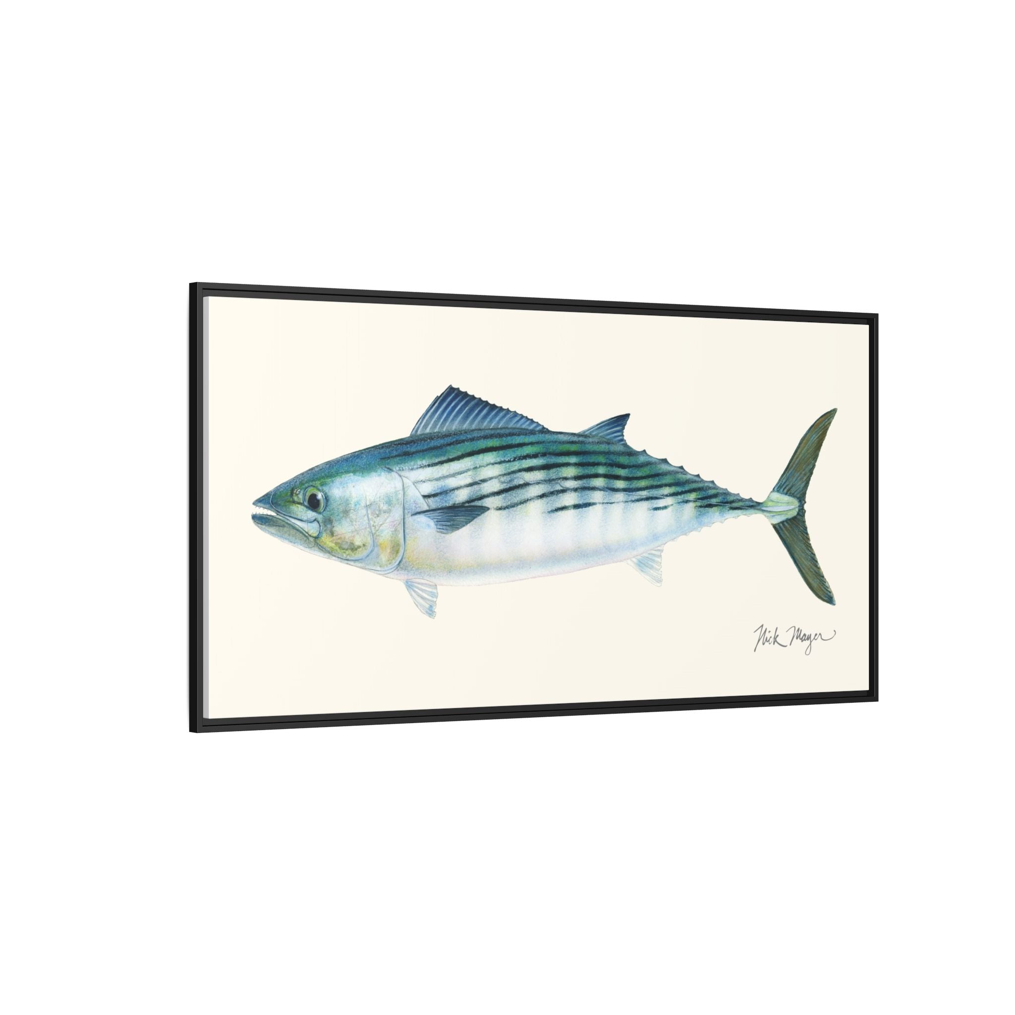 Bonito Framed Canvas Print Printify