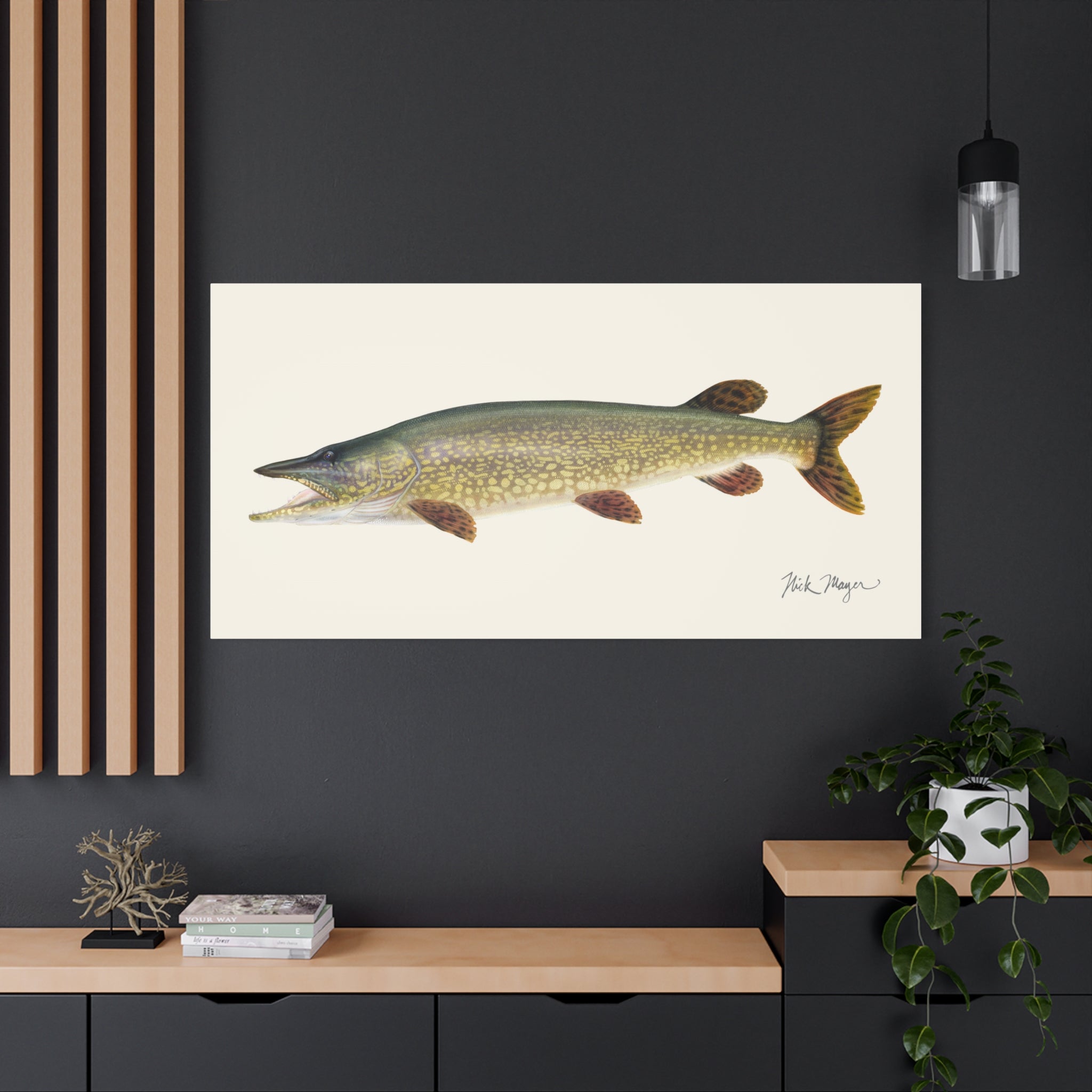 Northern Pike Canvas Print