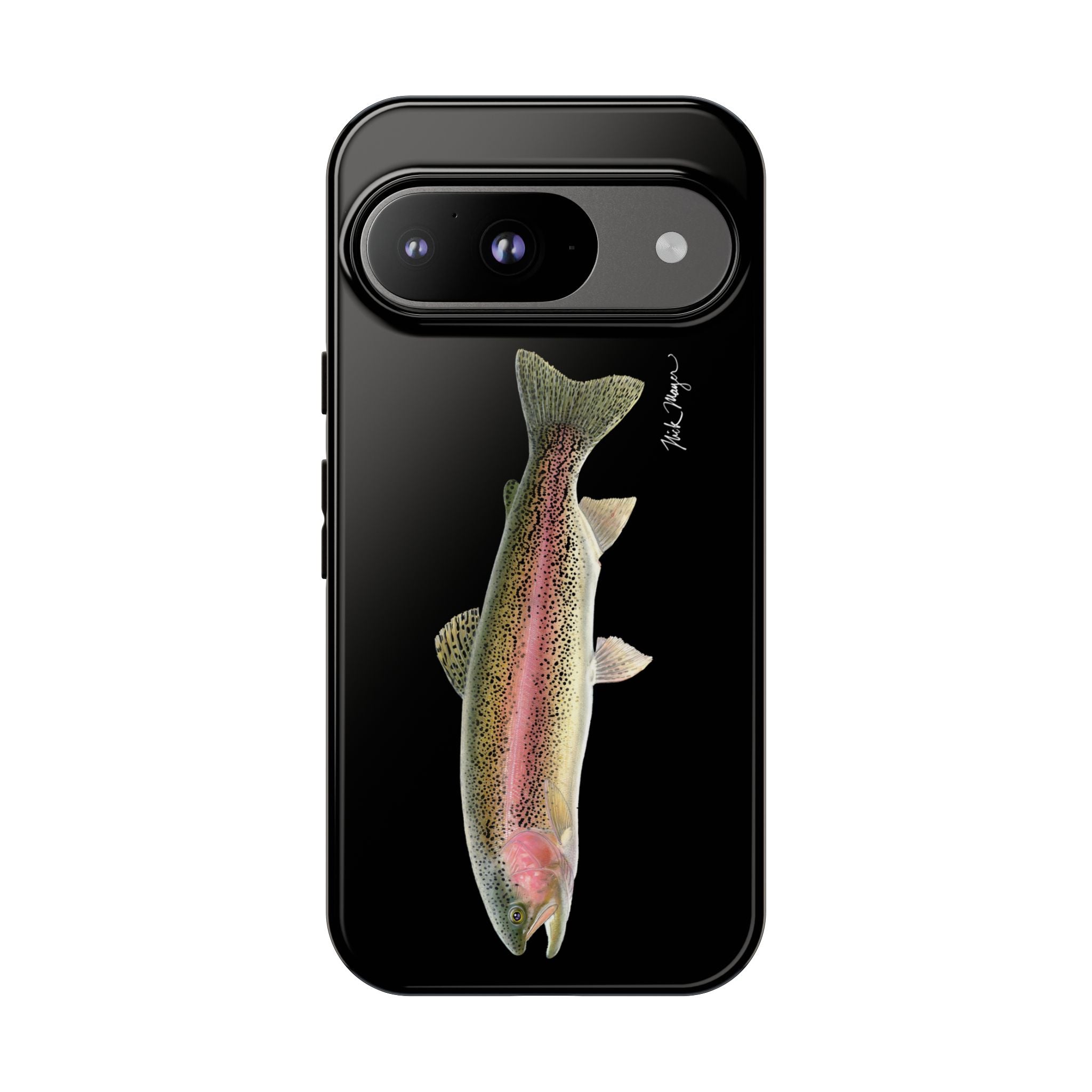 Rainbow Trout Black Phone Case (Samsung) Printify