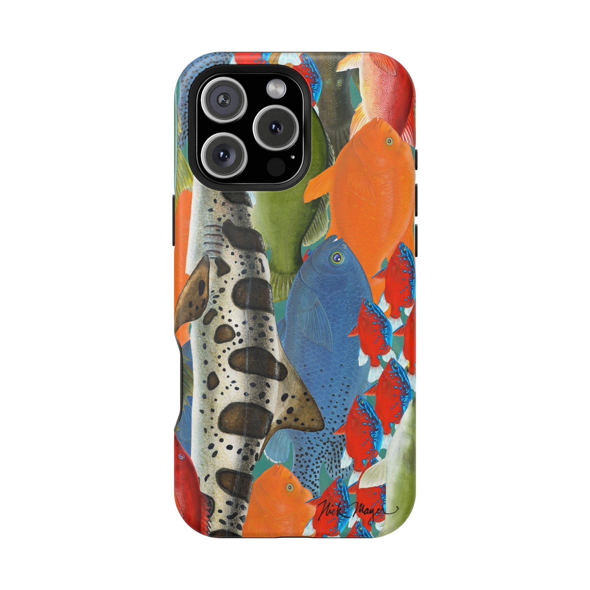 California Dive Fish MagSafe iPhone Case