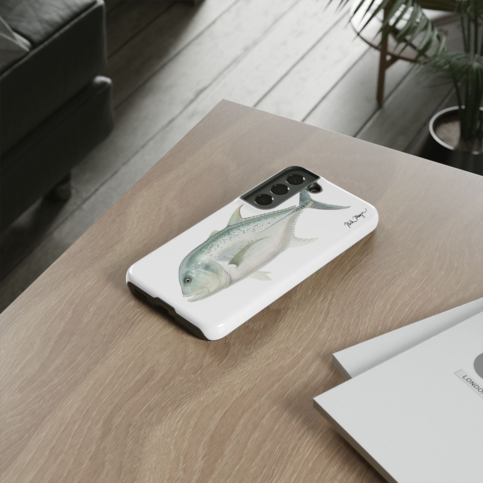 Boss GT White Phone Case (Samsung)