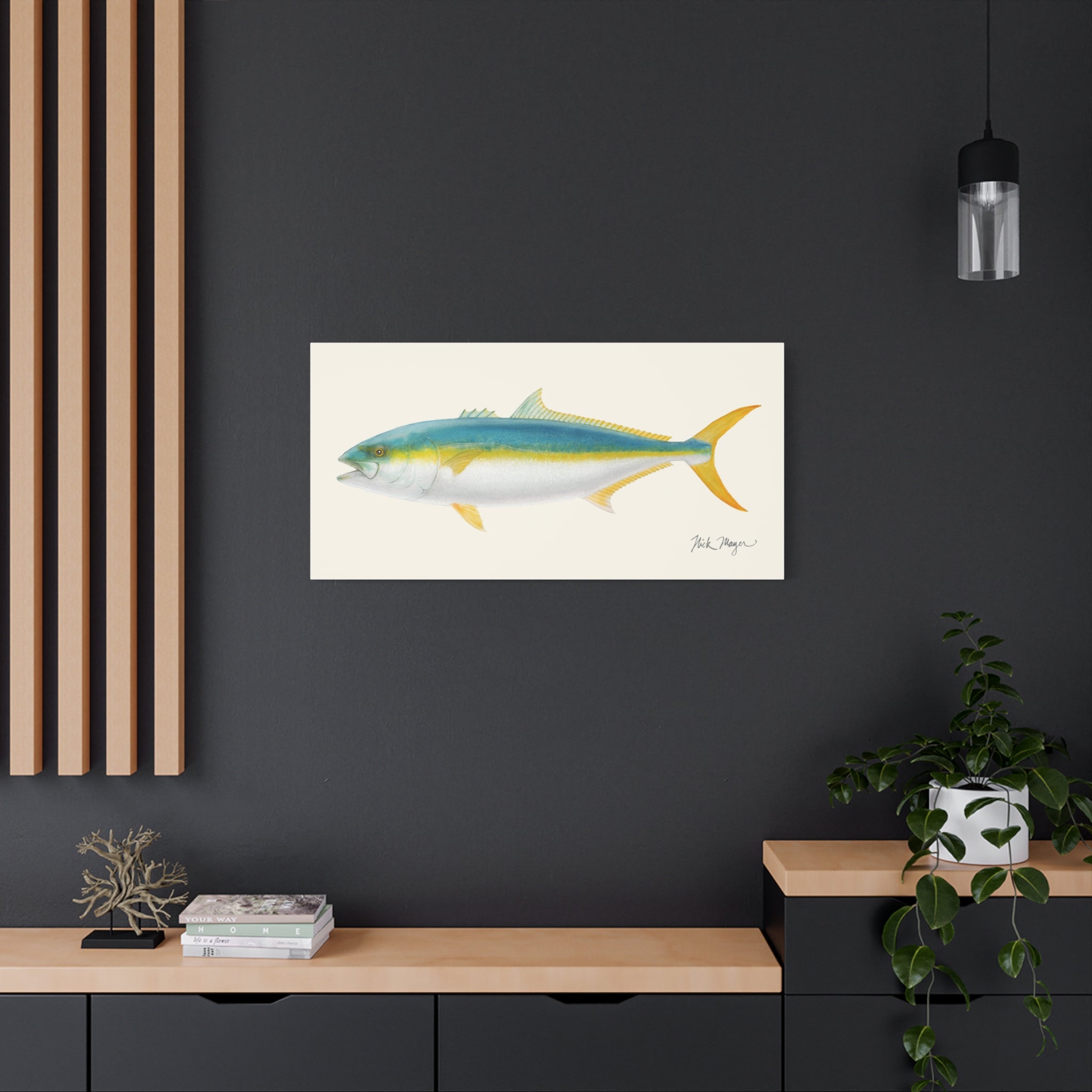 Yellowtail II Canvas Print