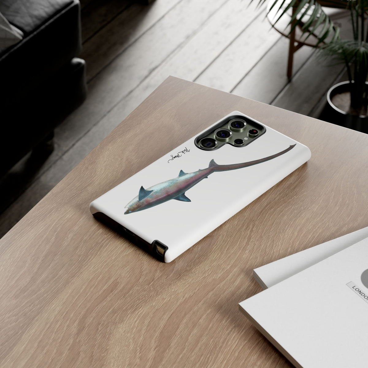 Thresher Shark Phone Case (Samsung) Printify