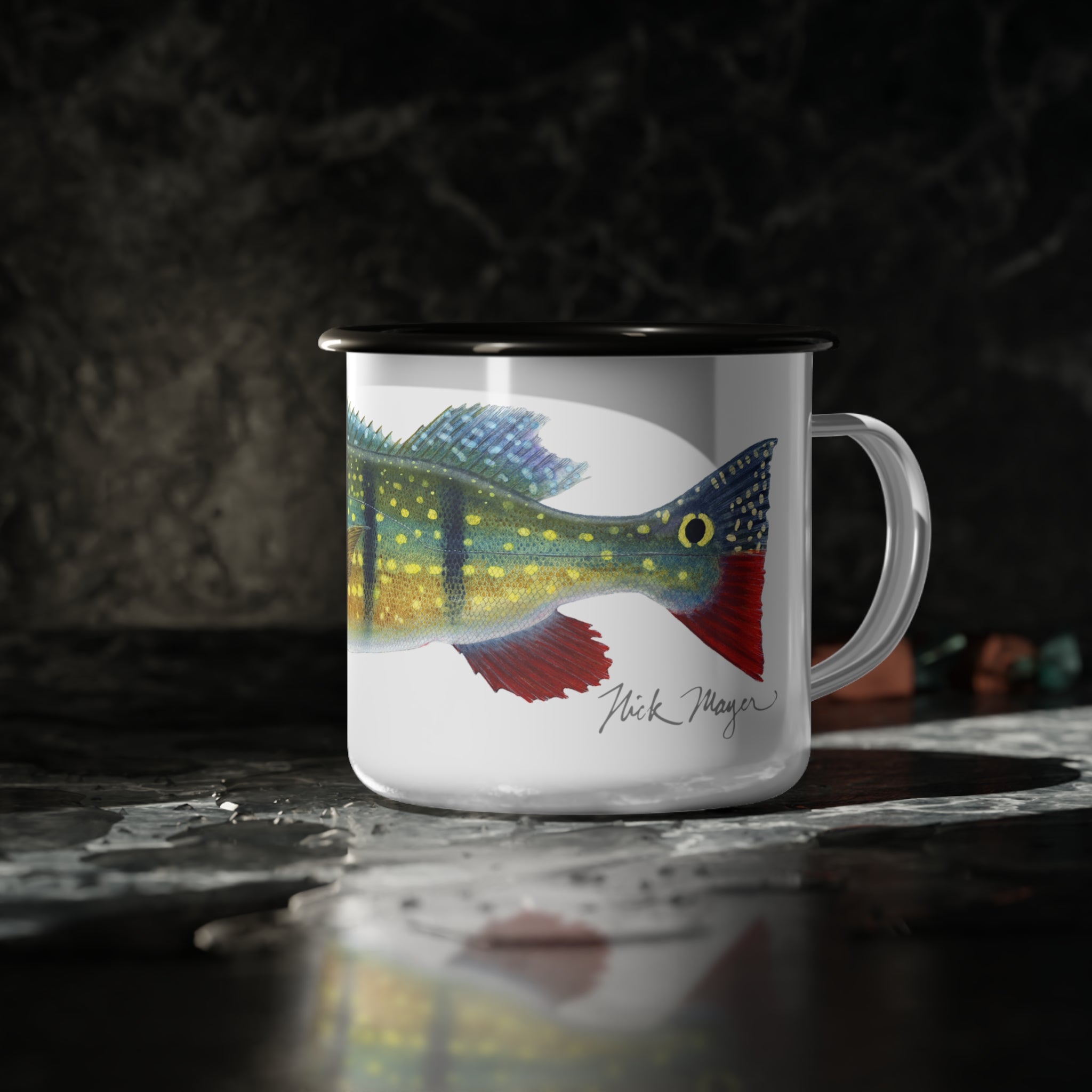 Peacock Bass Mini Camp Mug