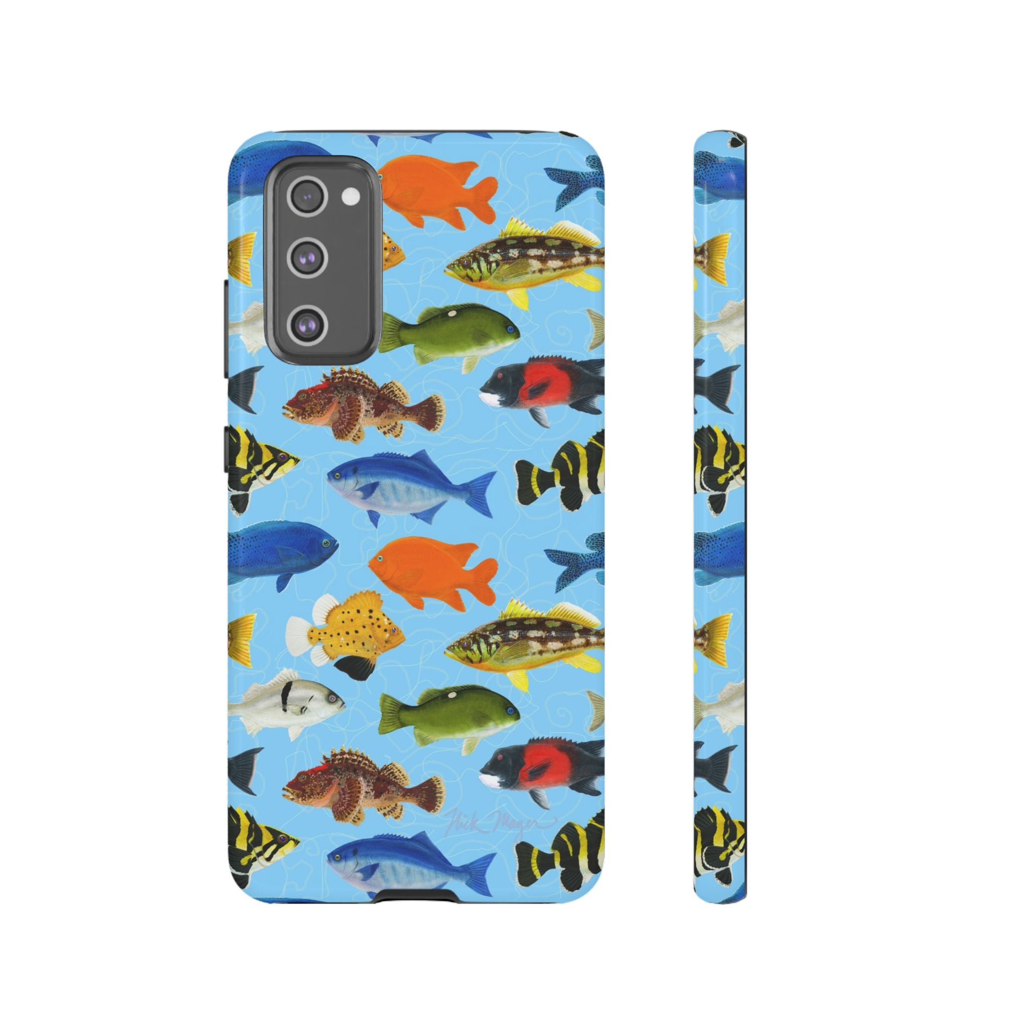 NEW California Fish Blue Phone Case (Samsung)