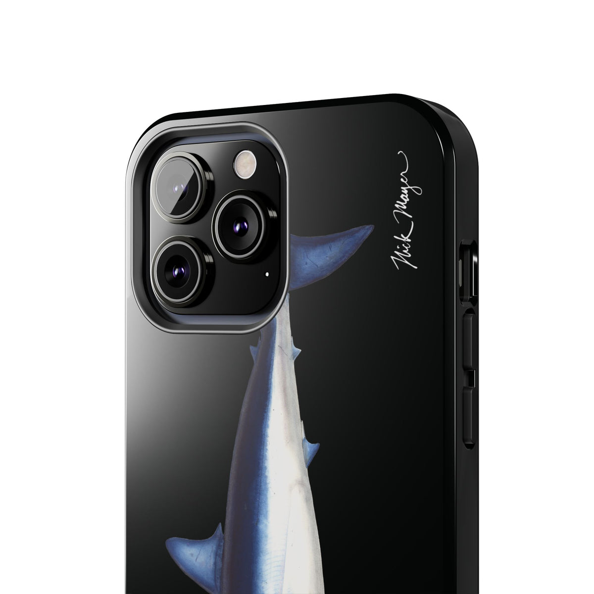 Mako Shark Black iPhone Case Printify