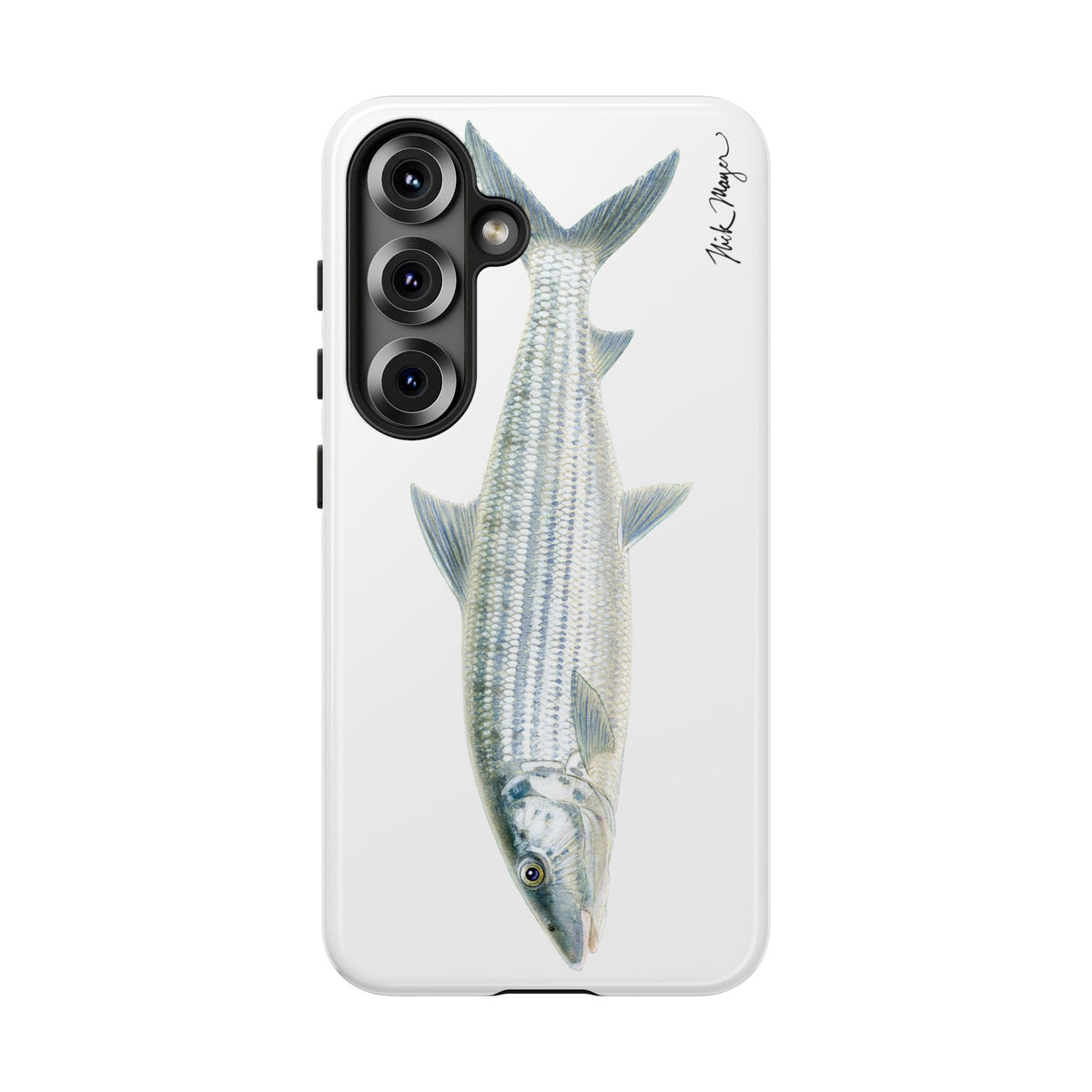 Bonefish White Phone Case (Samsung) Printify