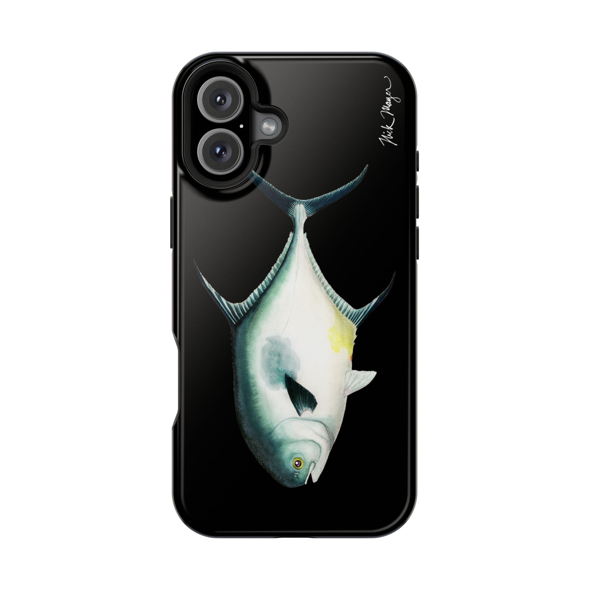 Atlantic Permit MagSafe Black iPhone Case