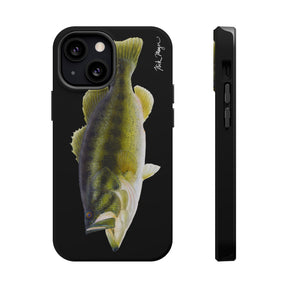 Largemouth Bass MagSafe Black iPhone Case